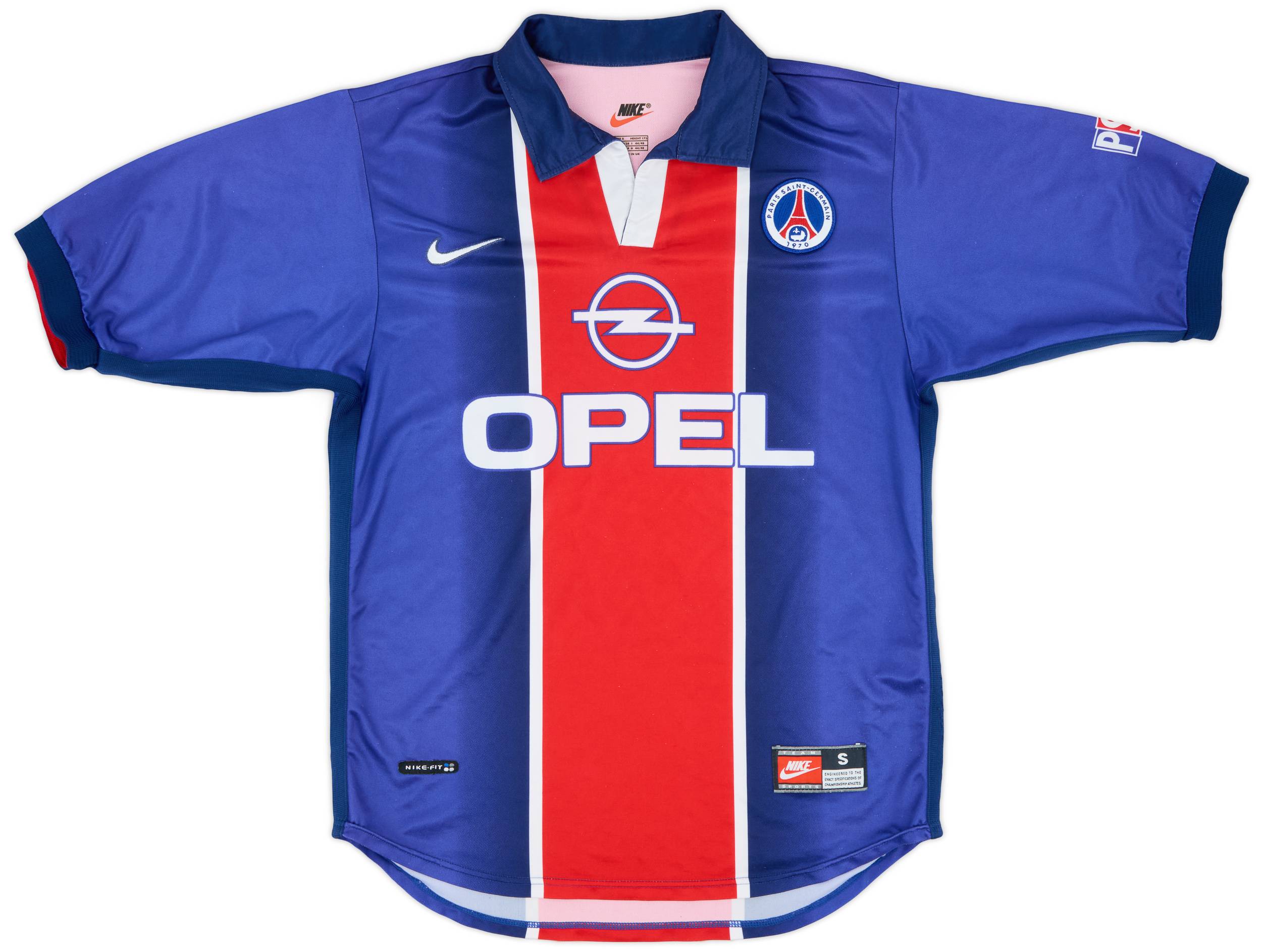 1998-99 Paris Saint-Germain Home Shirt - 8/10 - (S)