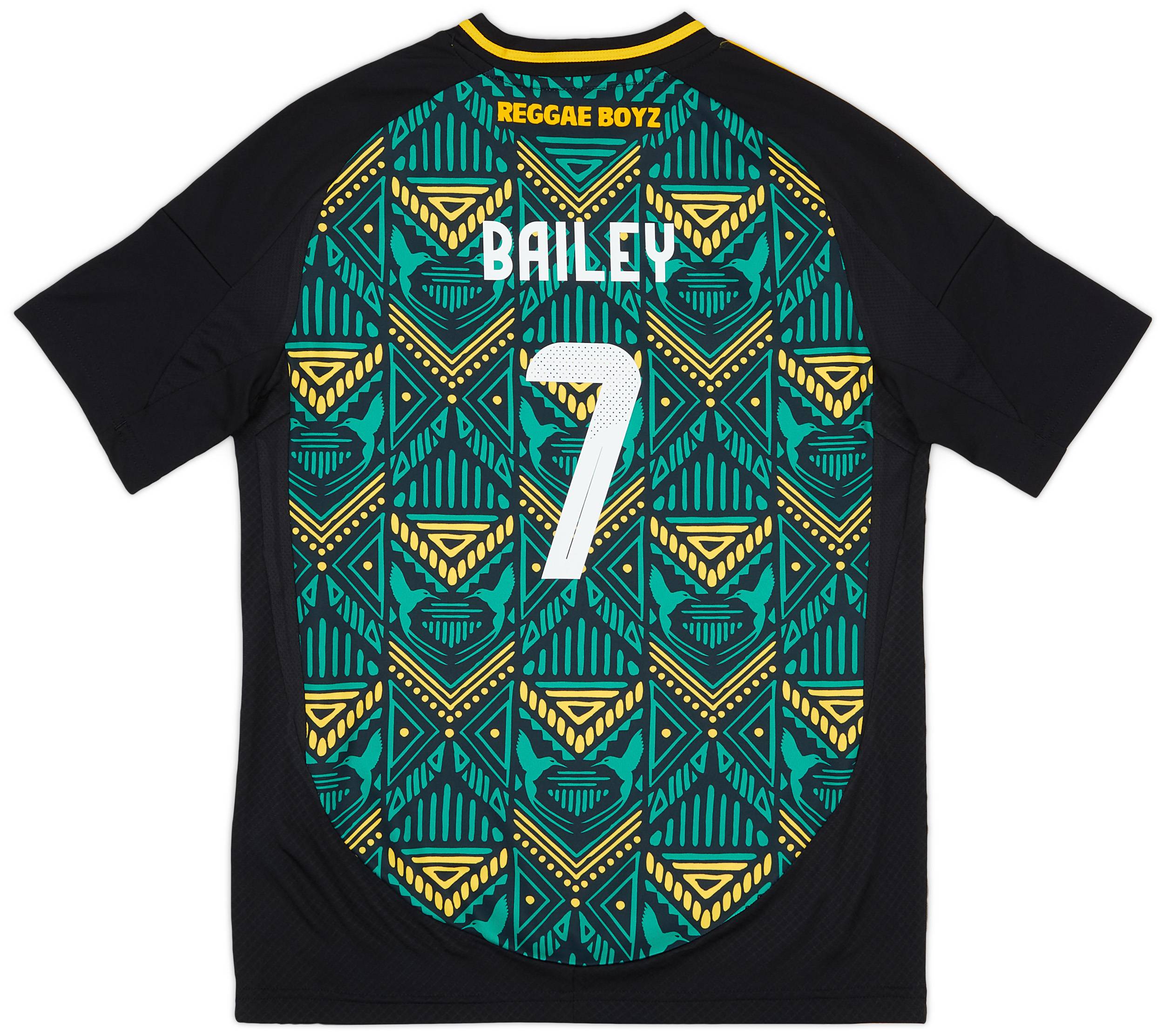 2024-25 Jamaica Away Shirt Bailey #7 (KIDS)