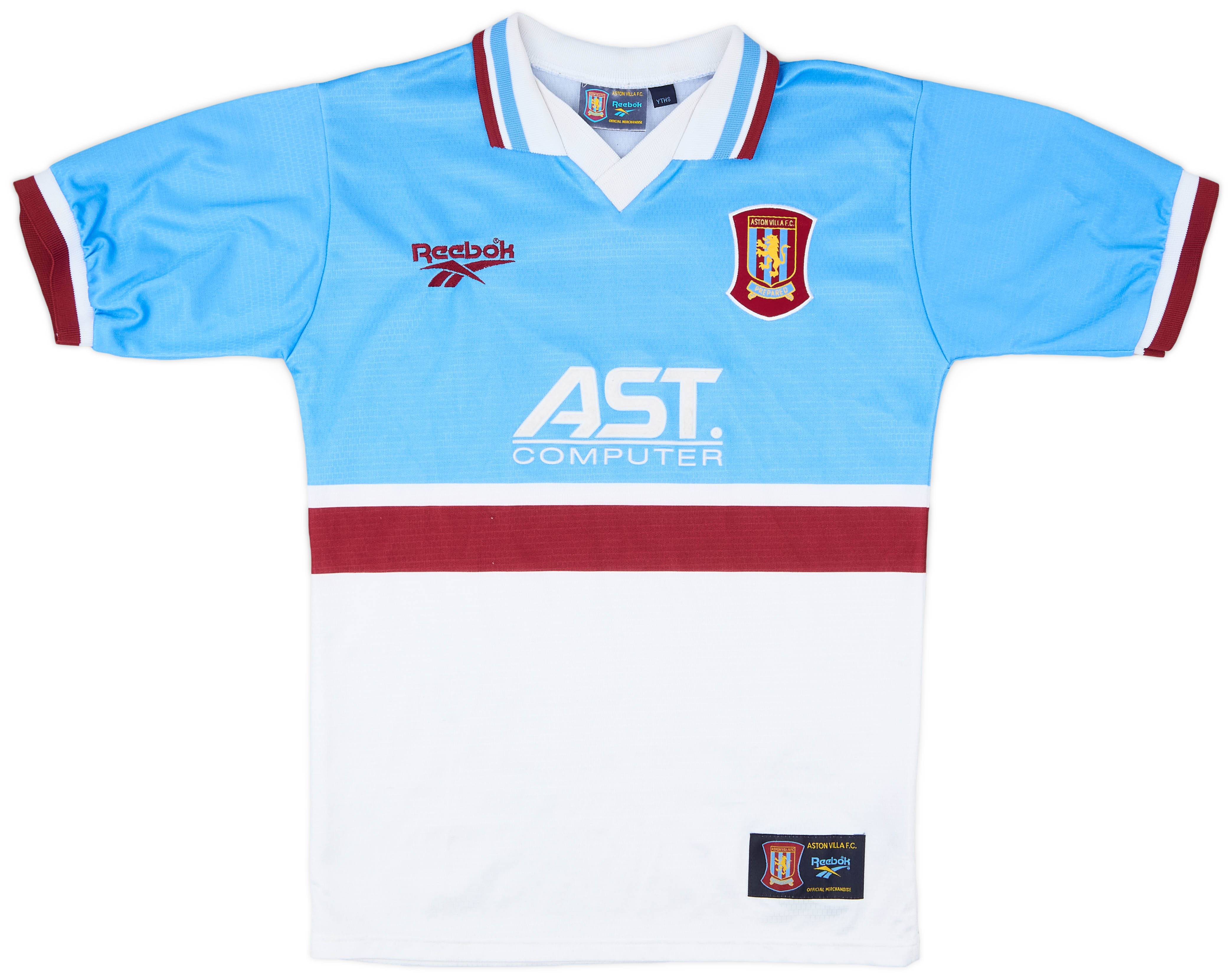 1997-98 Aston Villa Away Shirt - 8/10 - (Y)