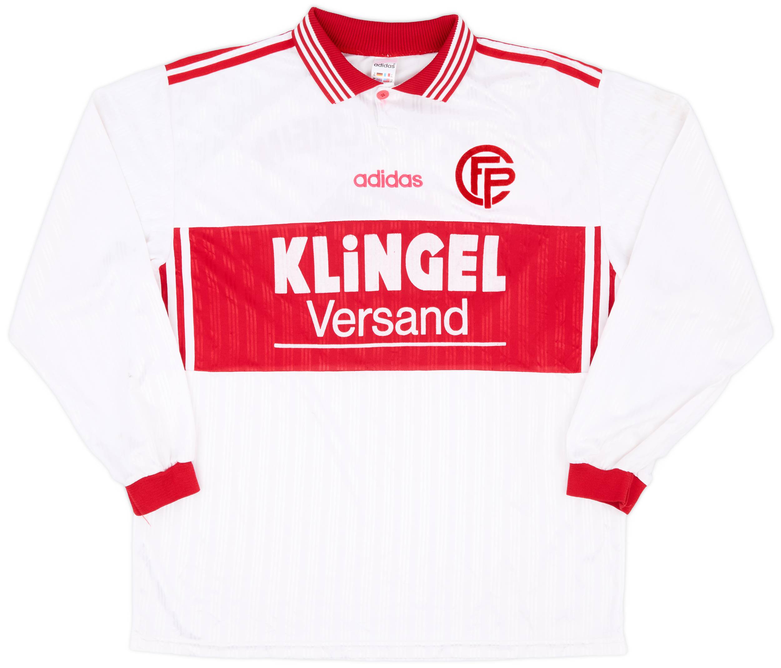 1990s 1.FC Pforzheim Away L/S Shirt #6 - 8/10 - (XL)