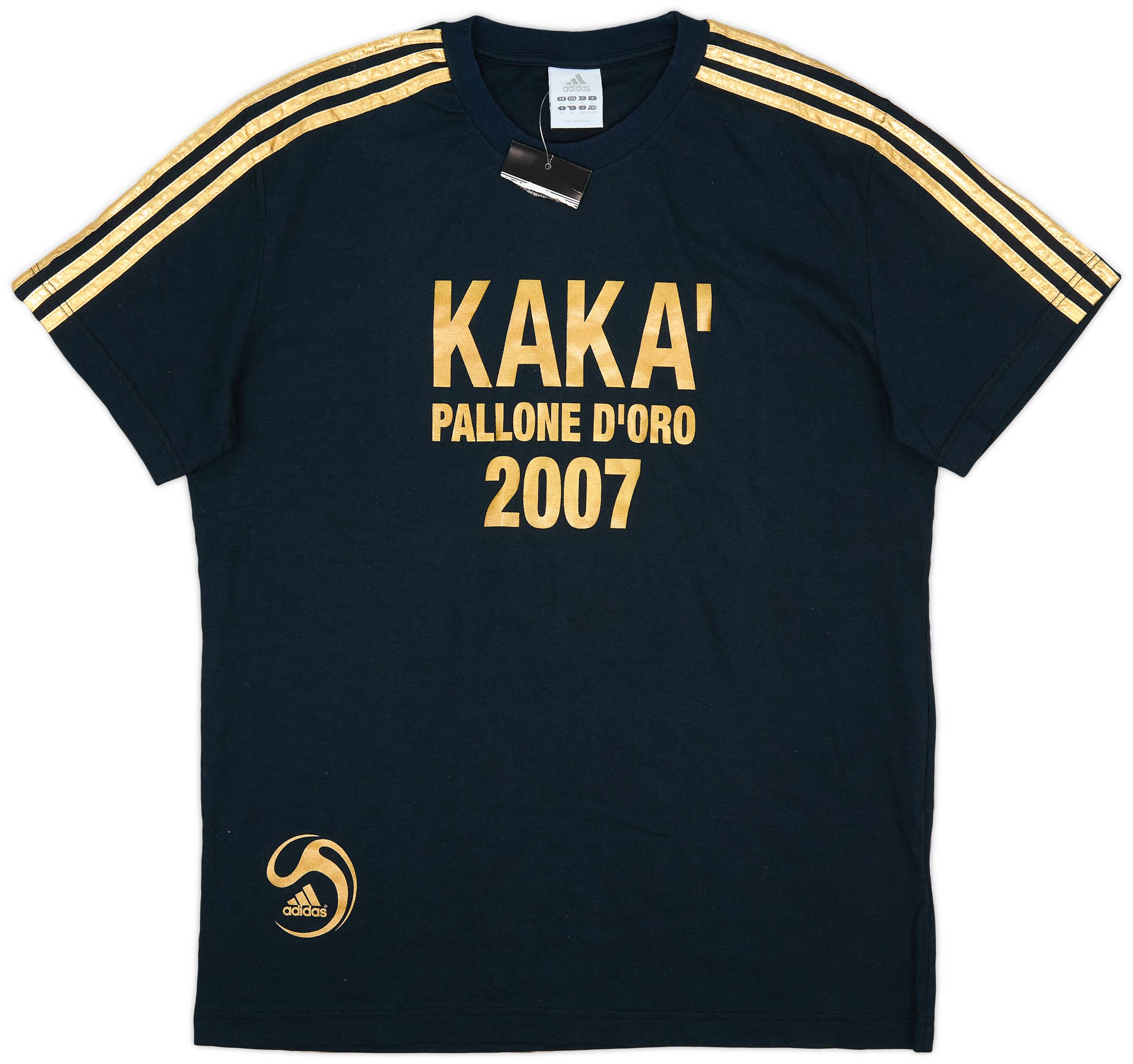 2007 adidas 'Kaka Pallone D'oro' Graphic Tee - 9/10 - (XL)