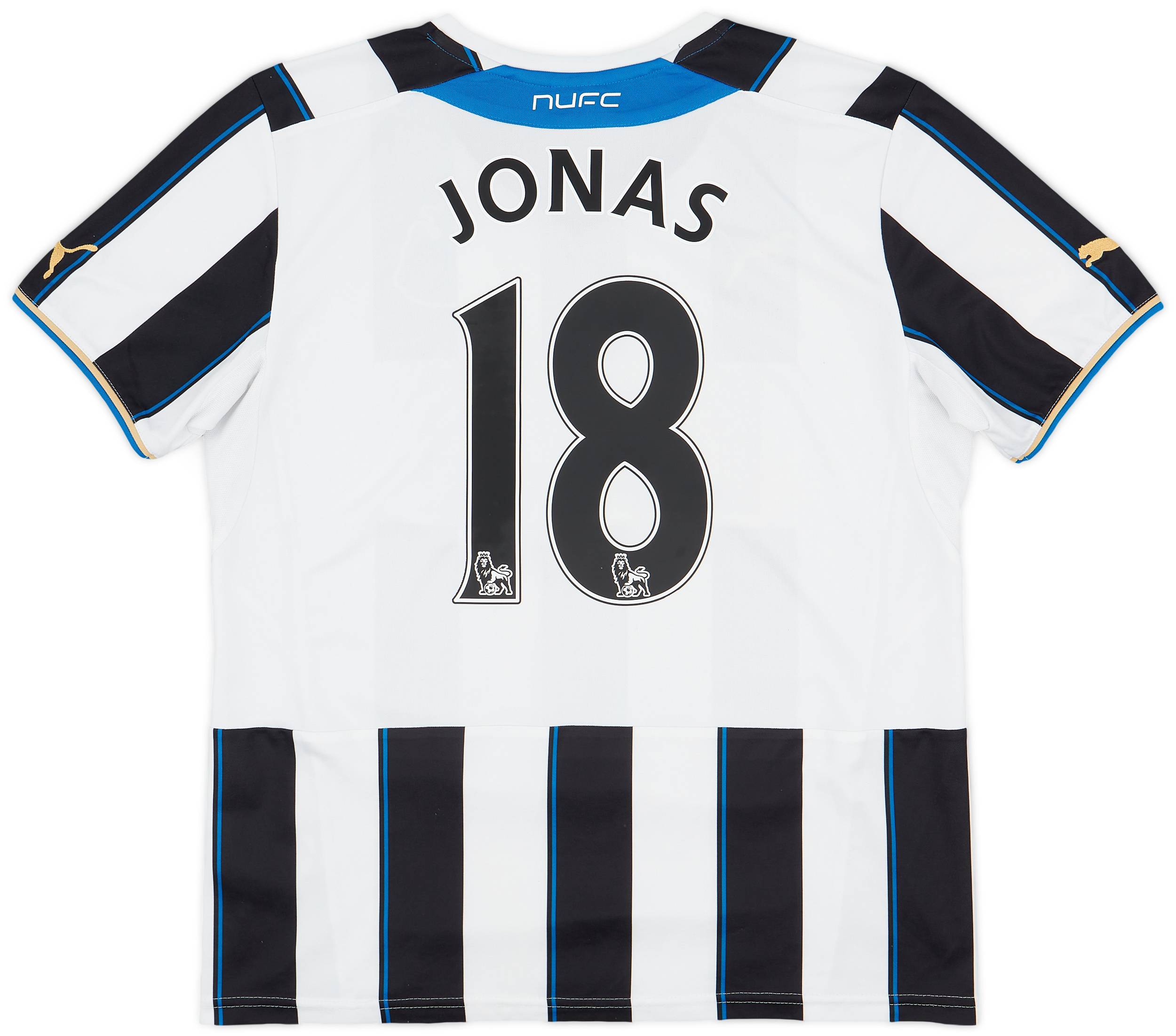 2013-14 Newcastle Home Shirt Jonas #18 - 8/10 - (M)