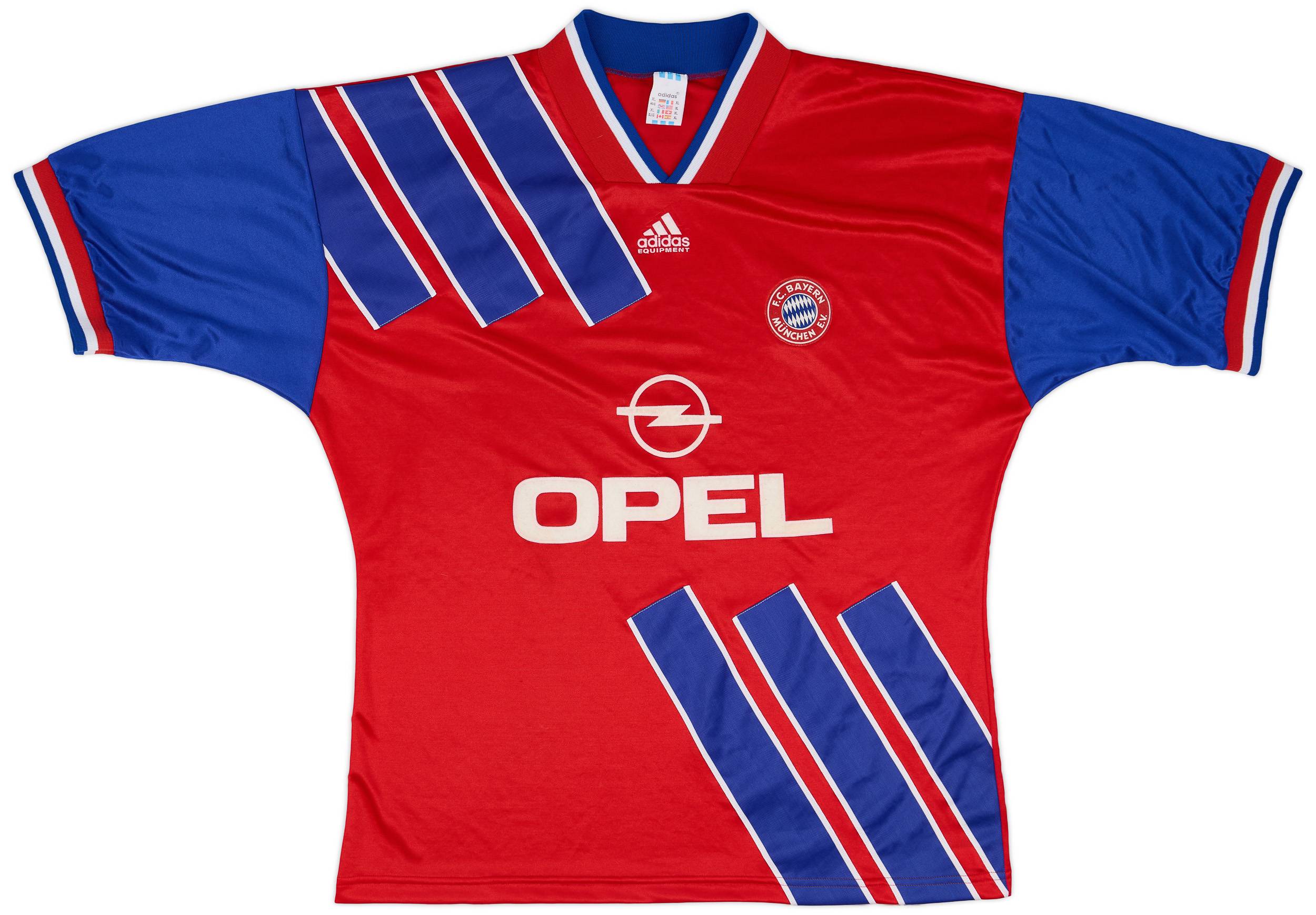 1993-95 Bayern Munich Home Shirt - 6/10 - (XL)