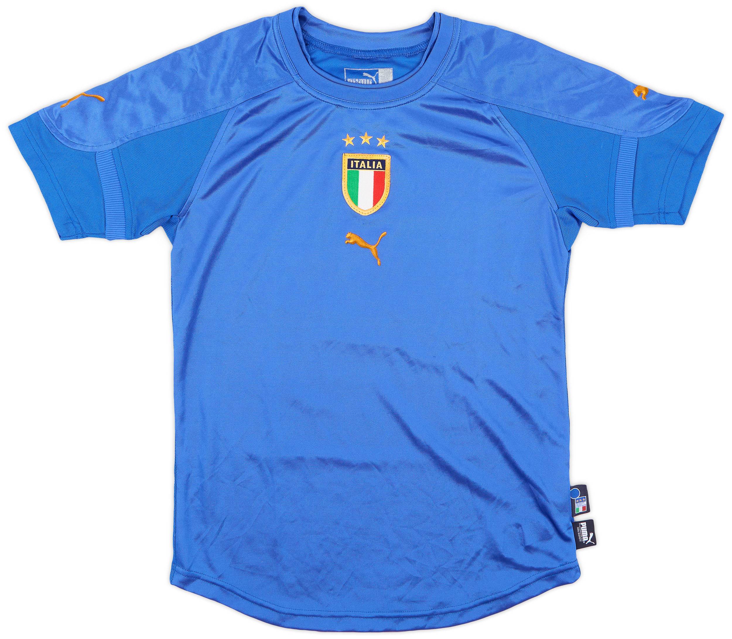 2004-06 Italy Home Shirt - 8/10 - (S.Boys)