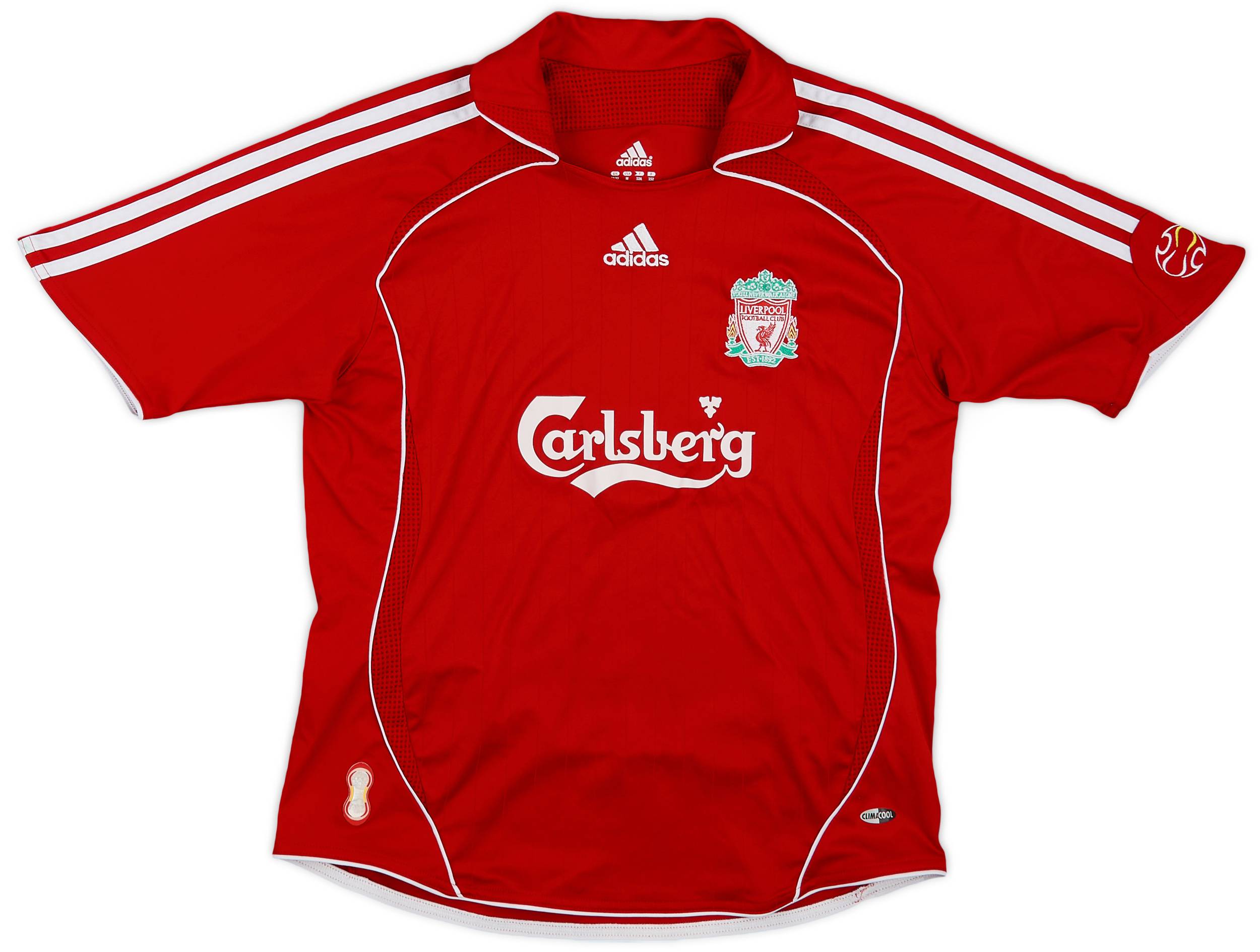 2006-08 Liverpool Home Shirt - 9/10 - (M.Boys)