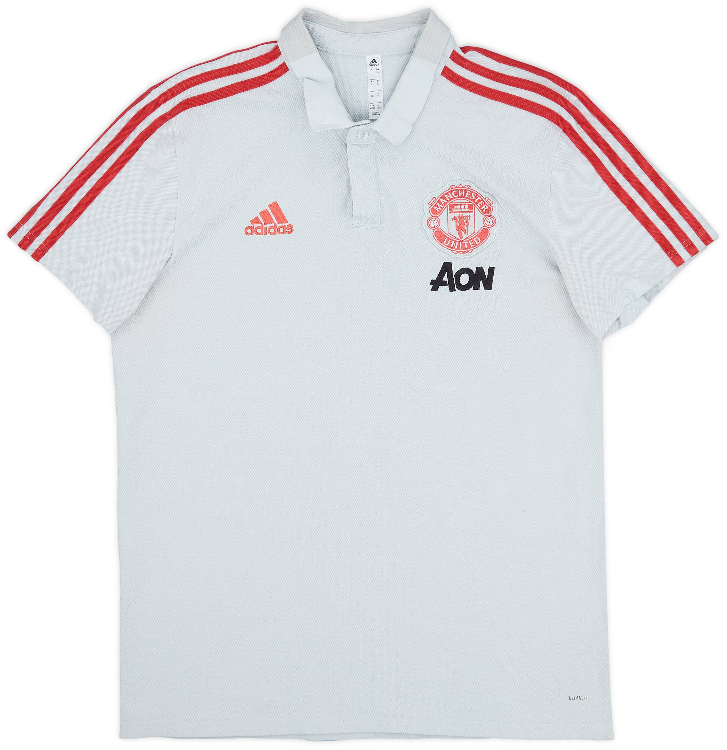 2018-19 Manchester United adidas Polo Shirt - 9/10 - (XL)