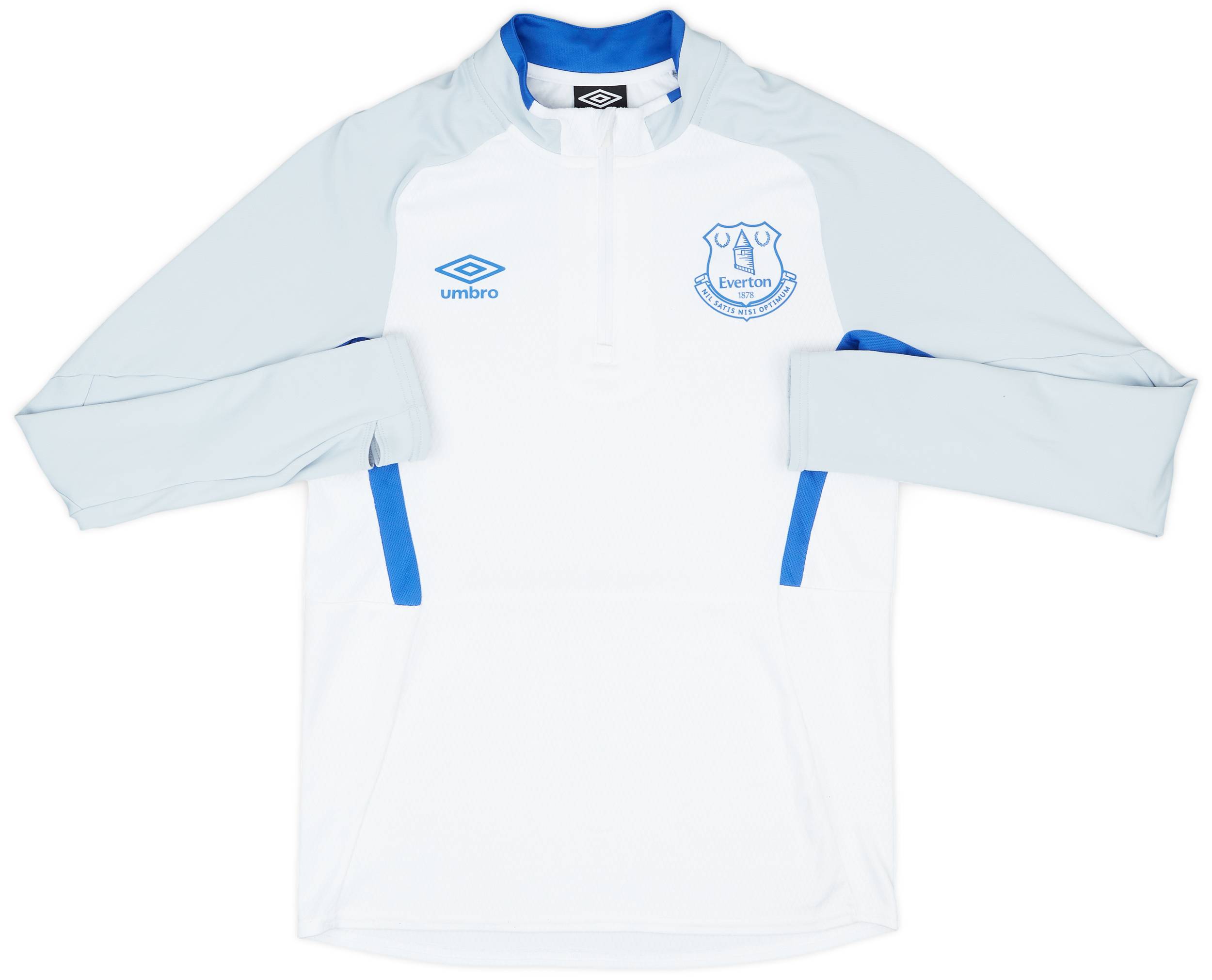 2019-20 Everton Umbro 1/4 Zip Drill Top - 10/10 - (L)