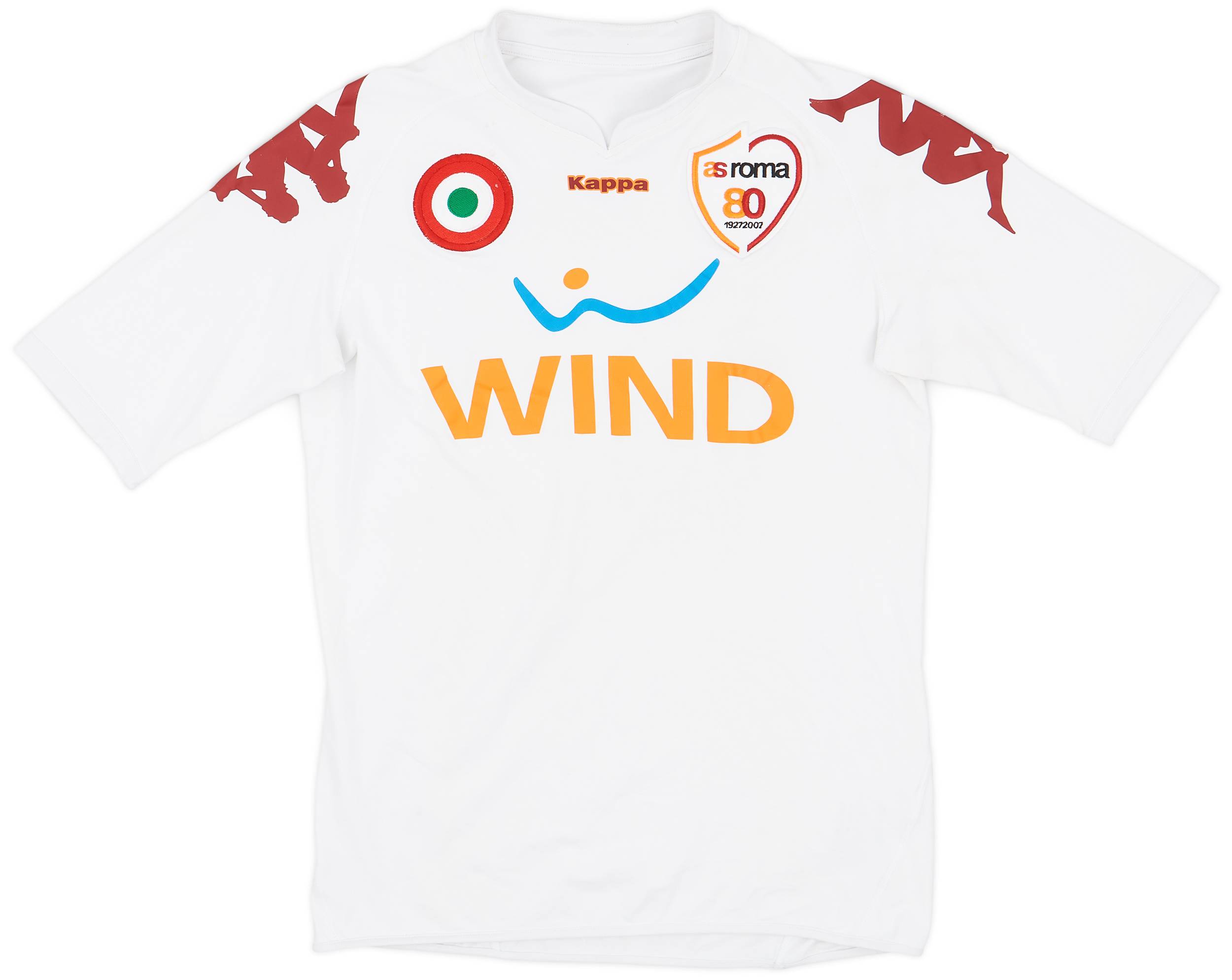 2007-08 Roma Away Shirt - 5/10 - (M)