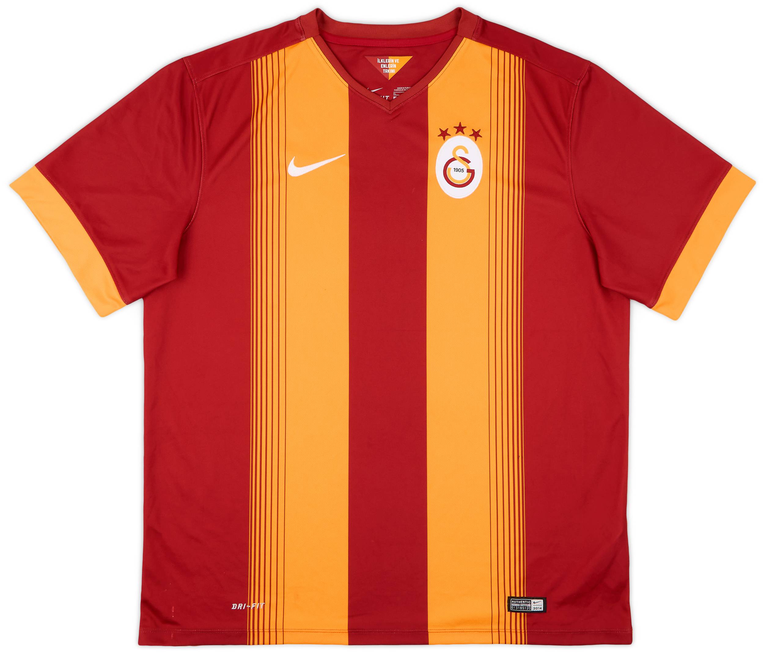 2014-15 Galatasaray Home Shirt - 7/10 - (XL)