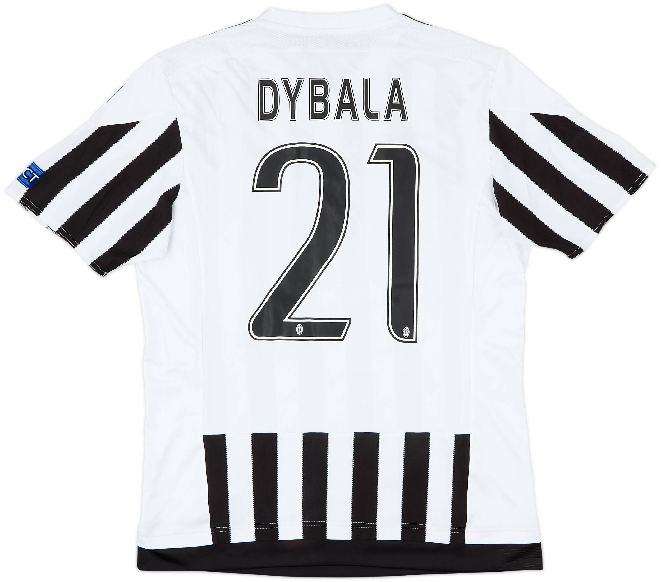 2015-16 Juventus Home Shirt Dybala #21 - 5/10 - (M)