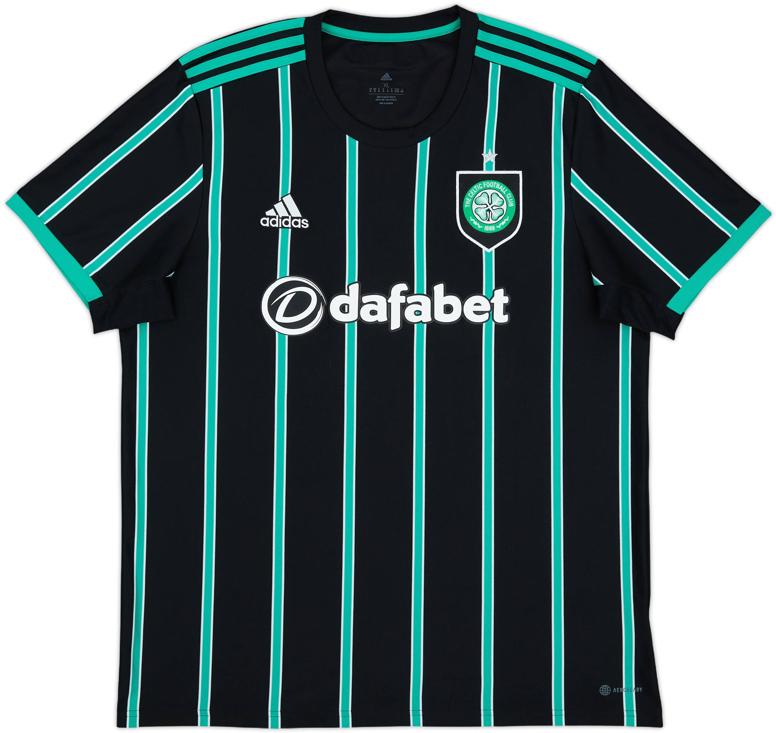 2022-23 Celtic Away Shirt - 10/10 - (XL)