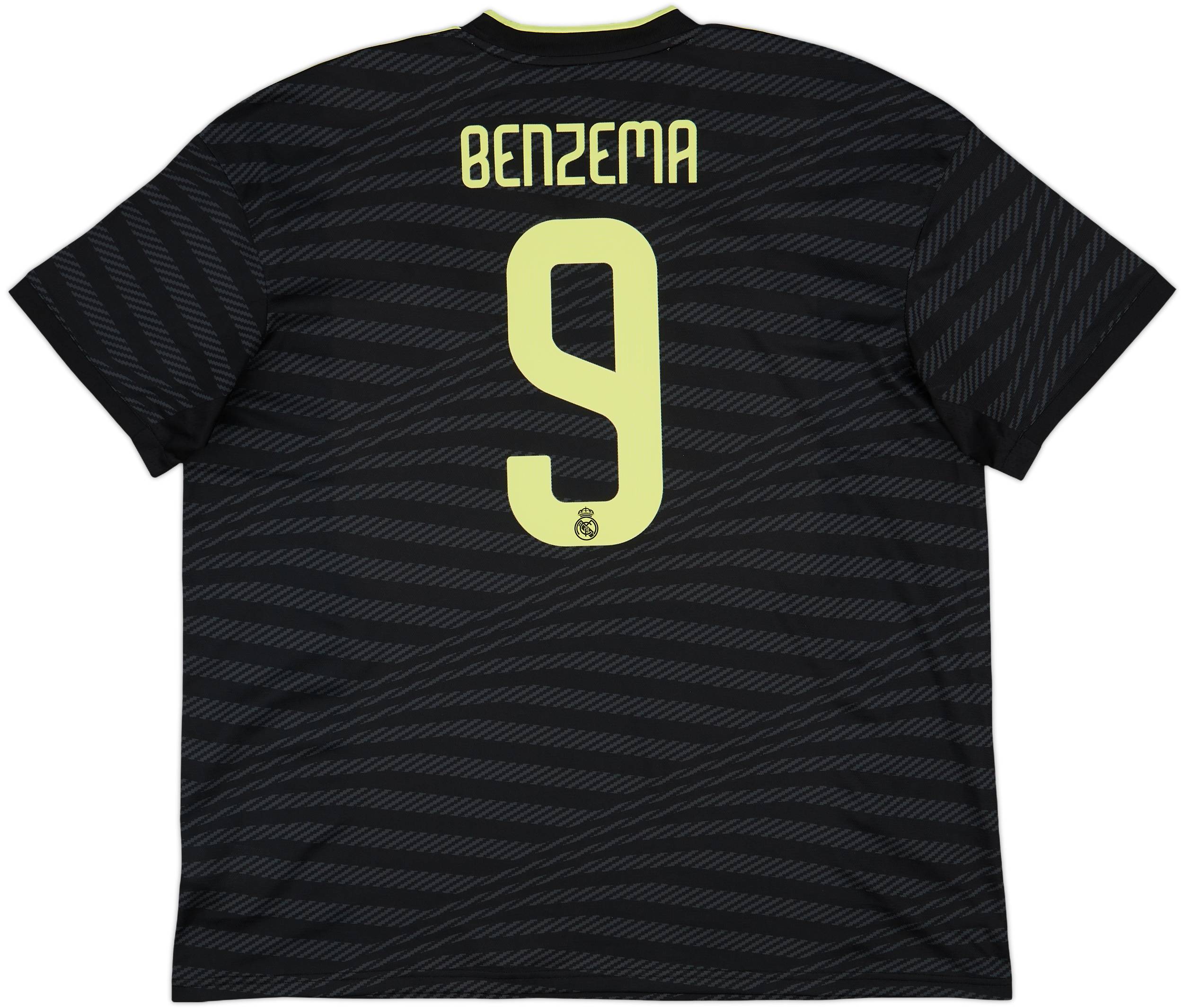 2022-23 Real Madrid Third Shirt Benzema #9 - 10/10 - (XXL)