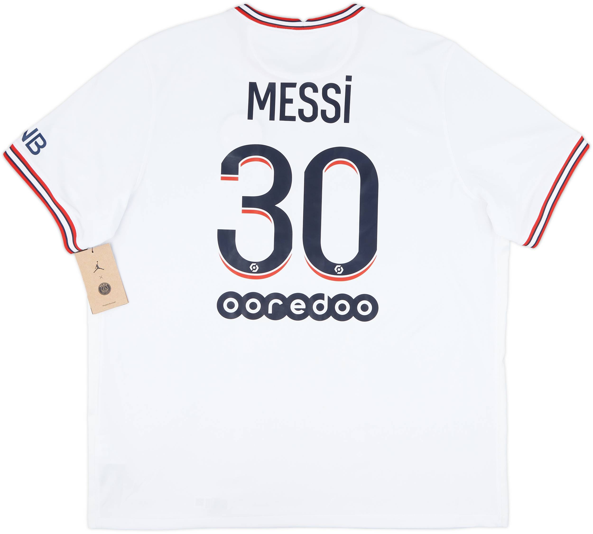 2021-22 Paris Saint-Germain Fourth Shirt Messi #30 (XXL)