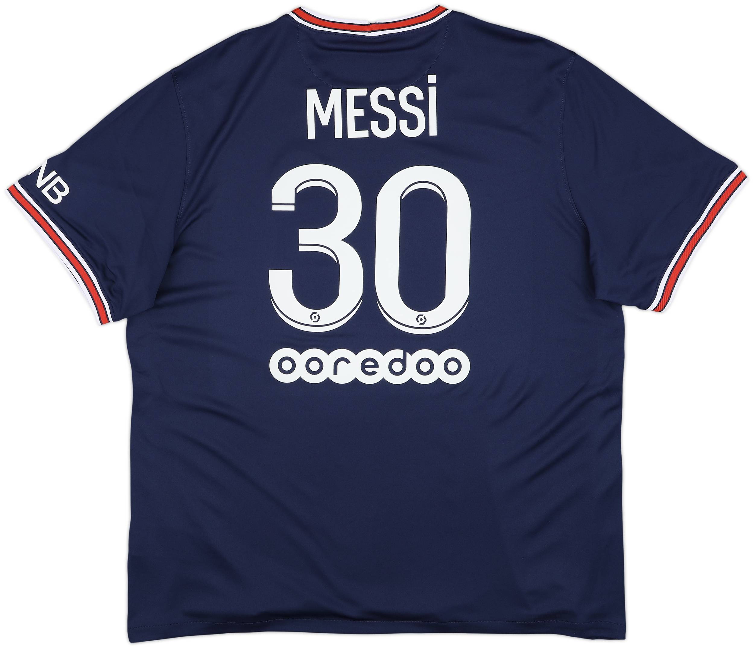 2021-22 Paris Saint-Germain Home Shirt Messi #30 (XXL)