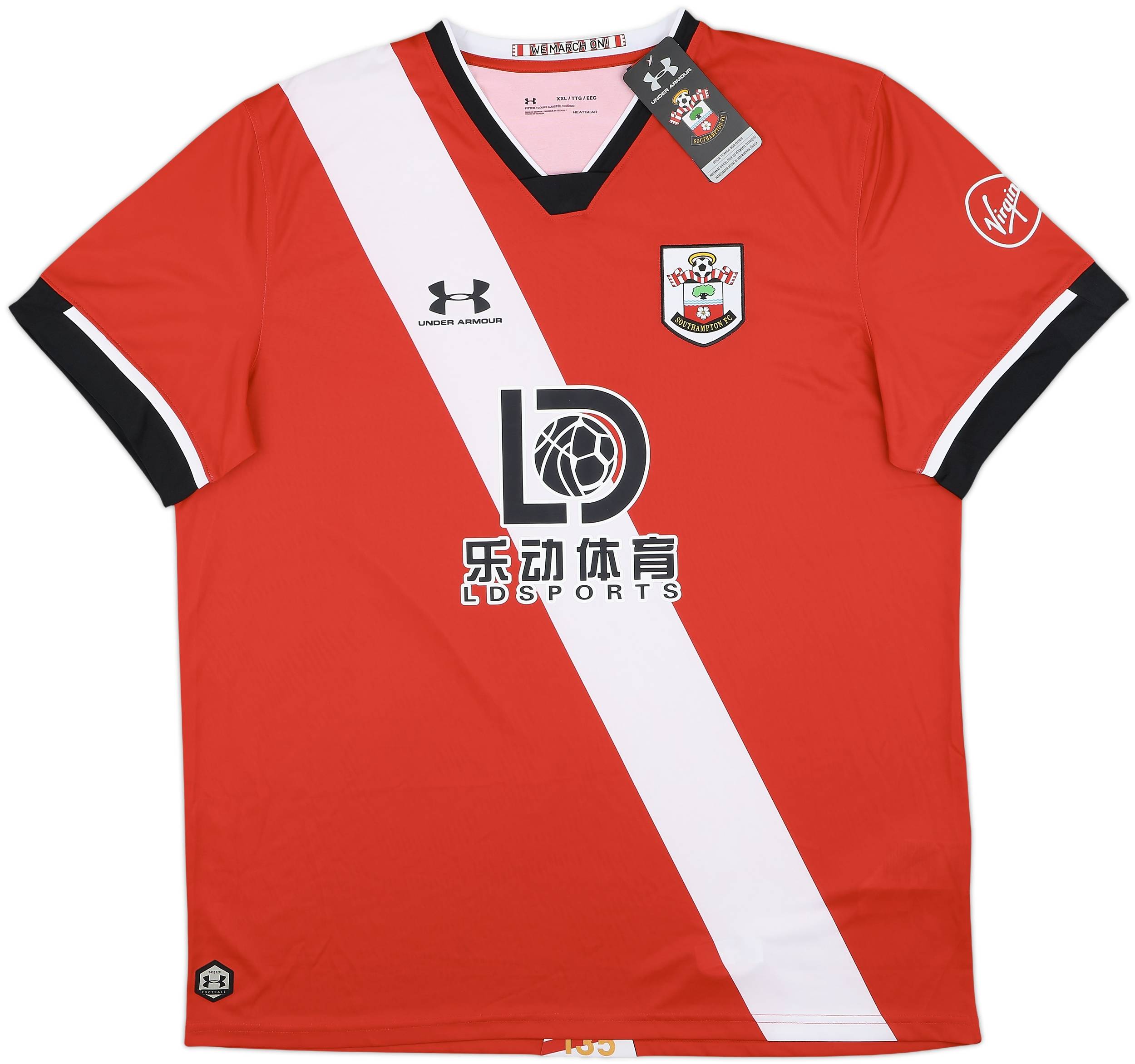 2020-21 Southampton Home Shirt Ward-Prowse #8 (XXL)