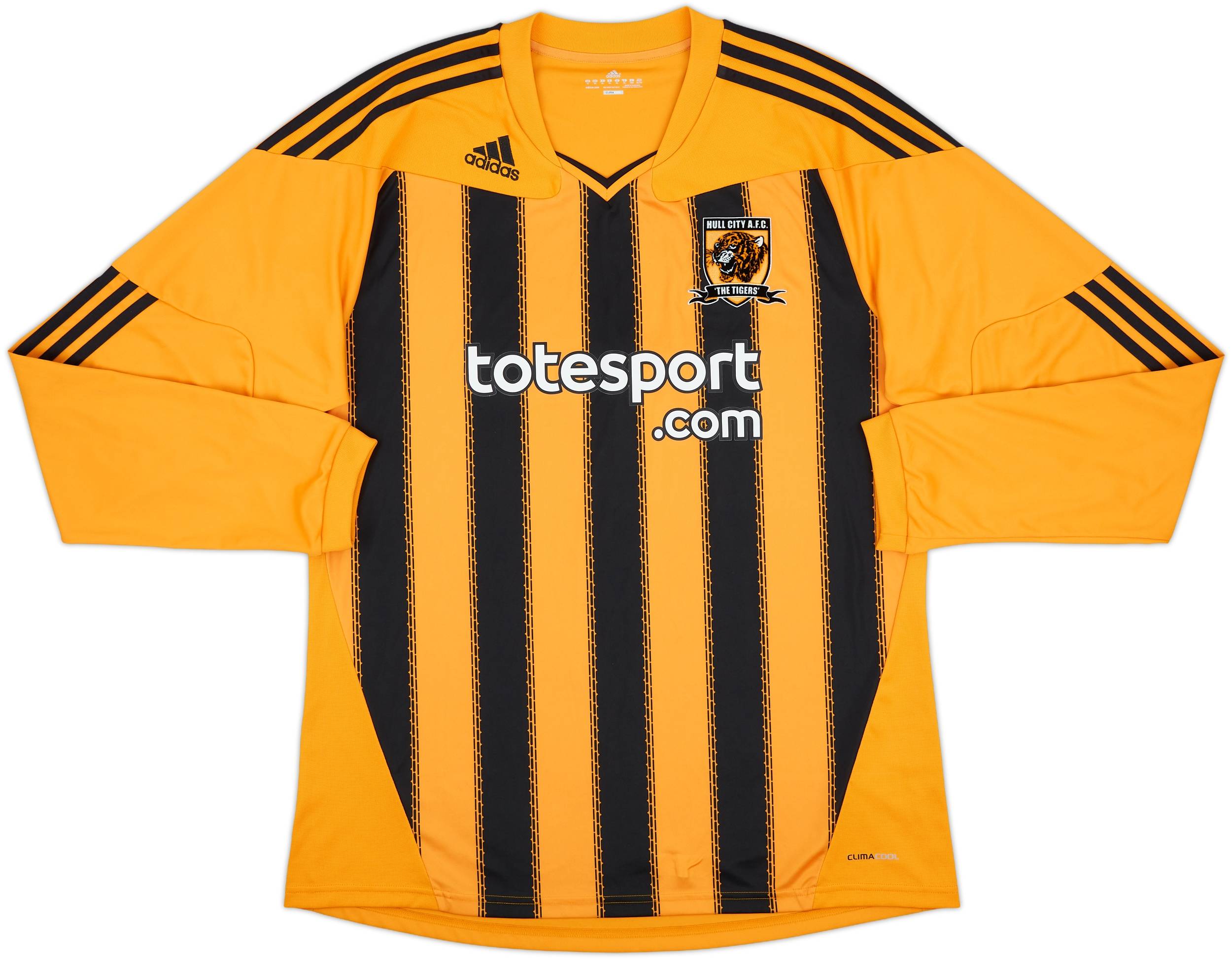 2010-11 Hull City Home L/S Shirt - 10/10 - (XL)