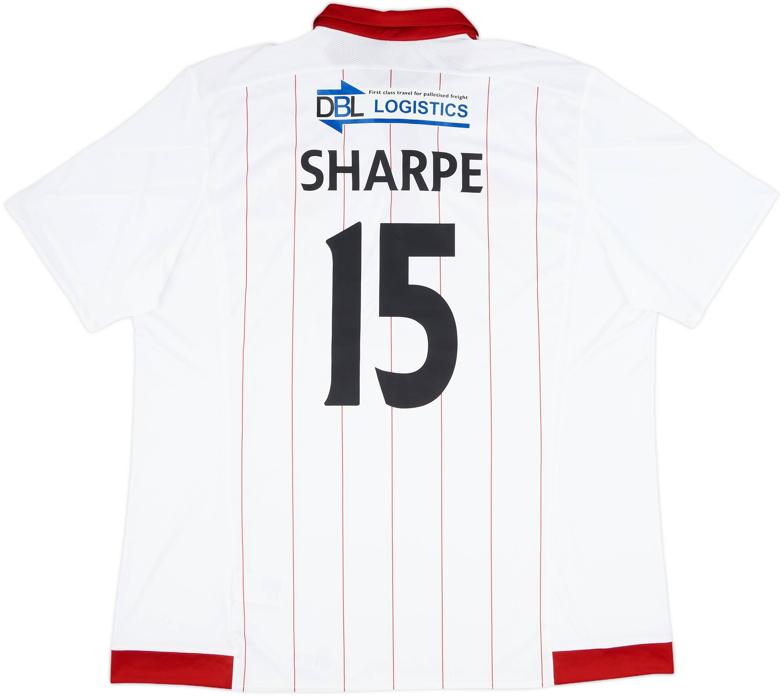 2015-16 Sheffield United Home Shirt Sharpe #15 (XXL)