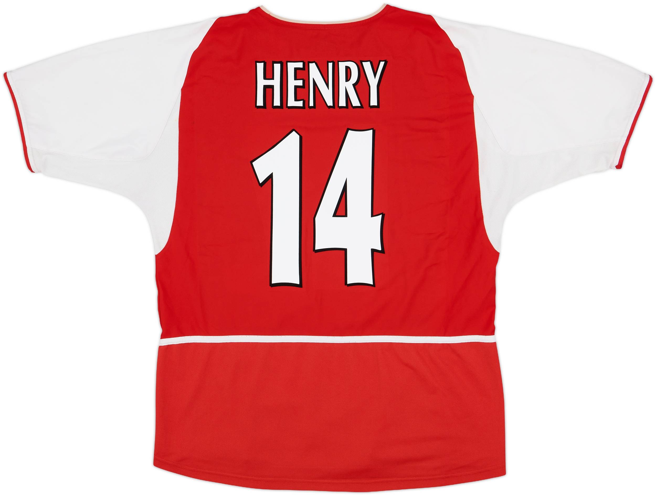 2002-04 Arsenal Home Shirt Henry #14 - 7/10 - (L)