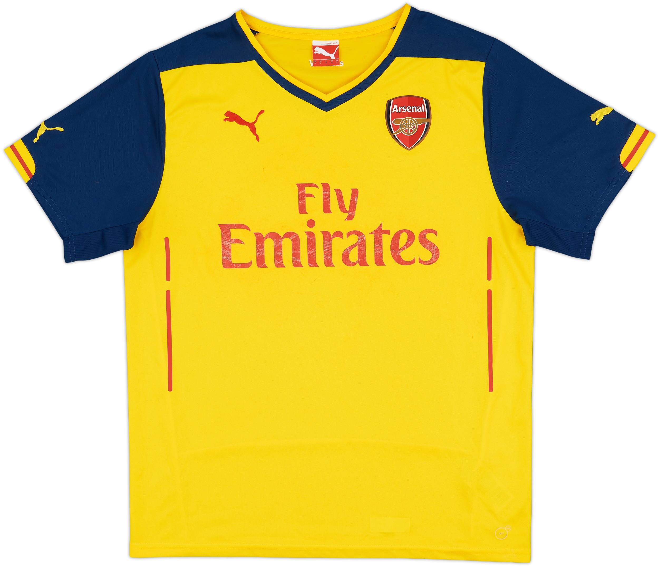 2014-15 Arsenal Away Shirt - 5/10 - (L)