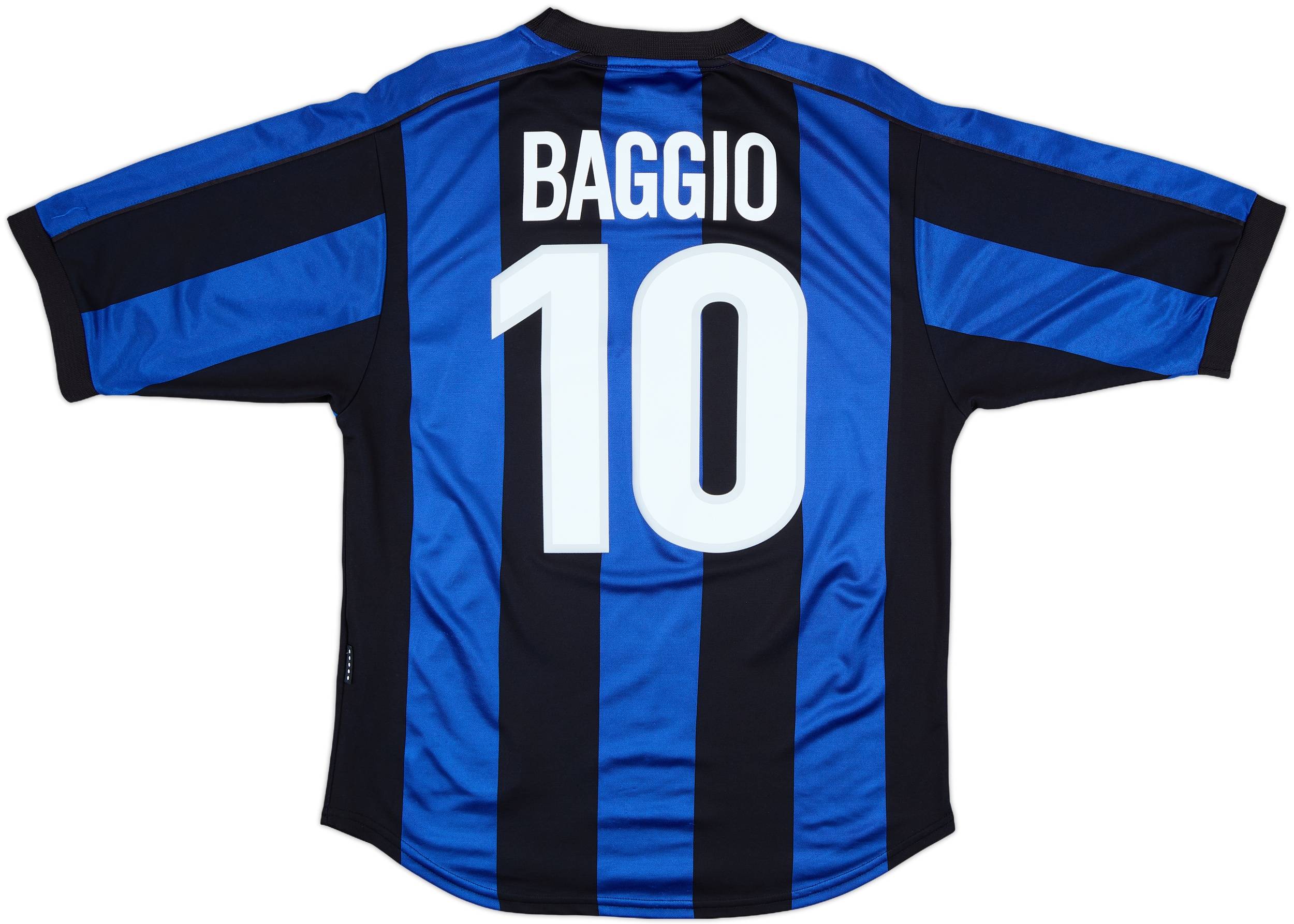 1999-00 Inter Milan Home Shirt Baggio #10 - 7/10 - (S)