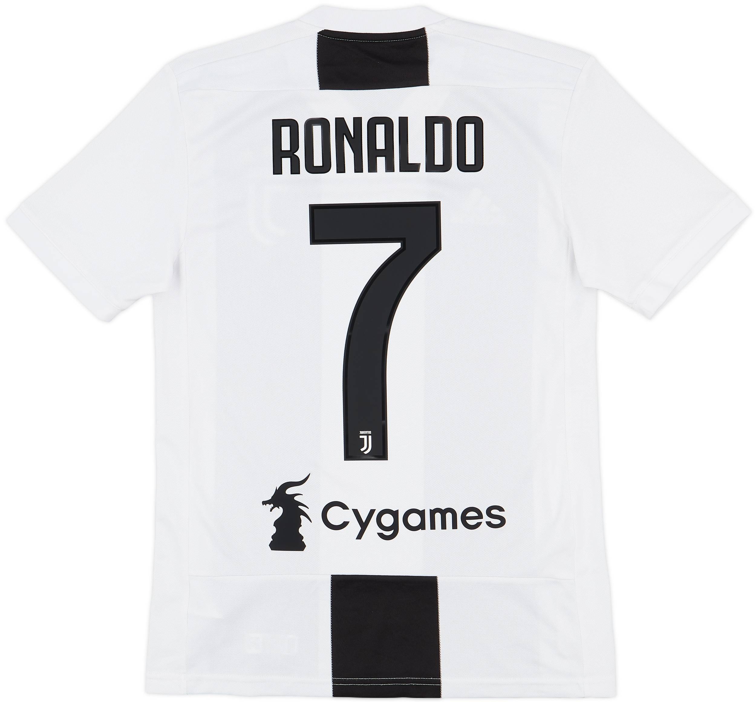 2018-19 Juventus Home Shirt Ronaldo #7 - 7/10 - (XS)