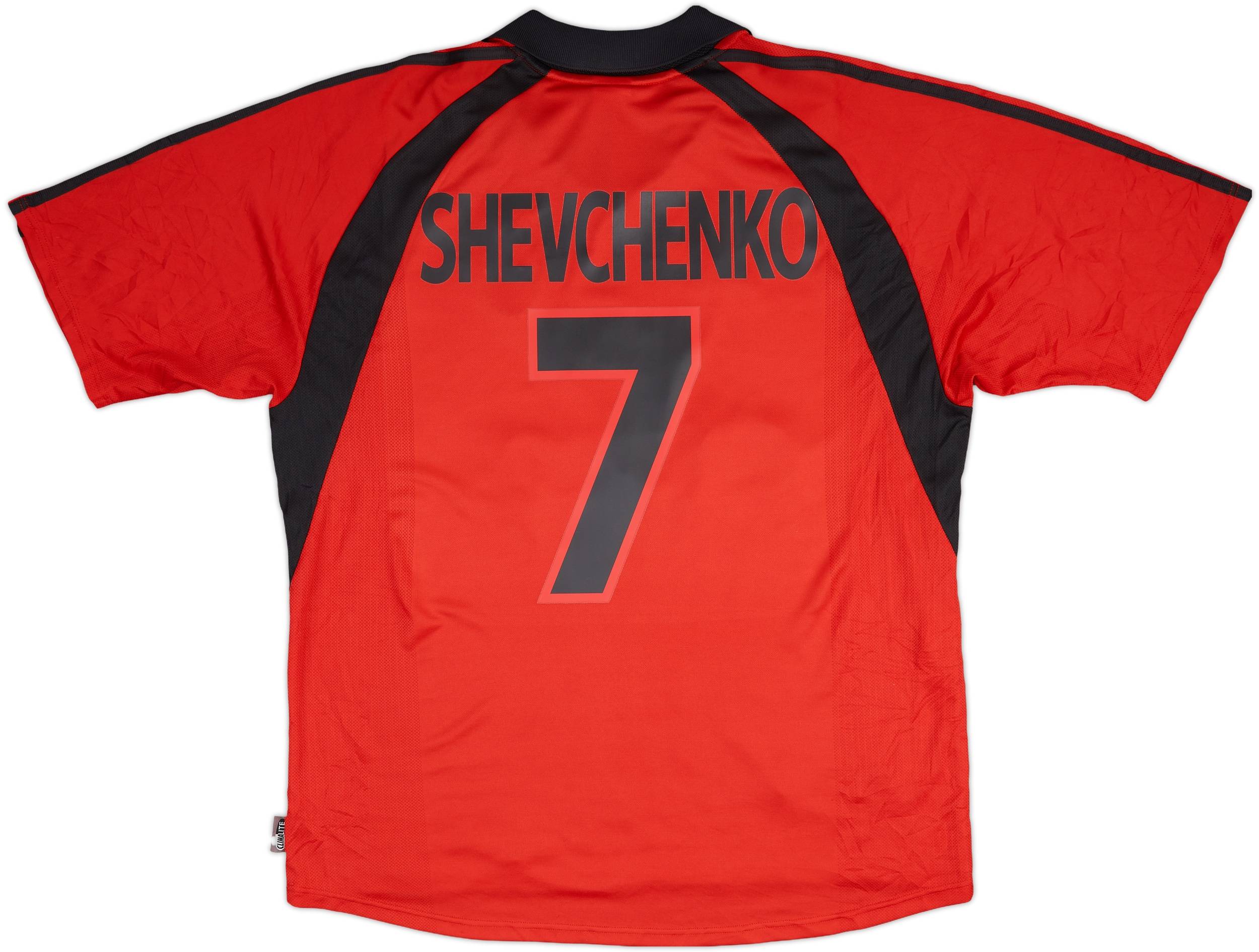 2001-02 AC Milan Third Shirt Shevchenko #7 - 8/10 - (XL)