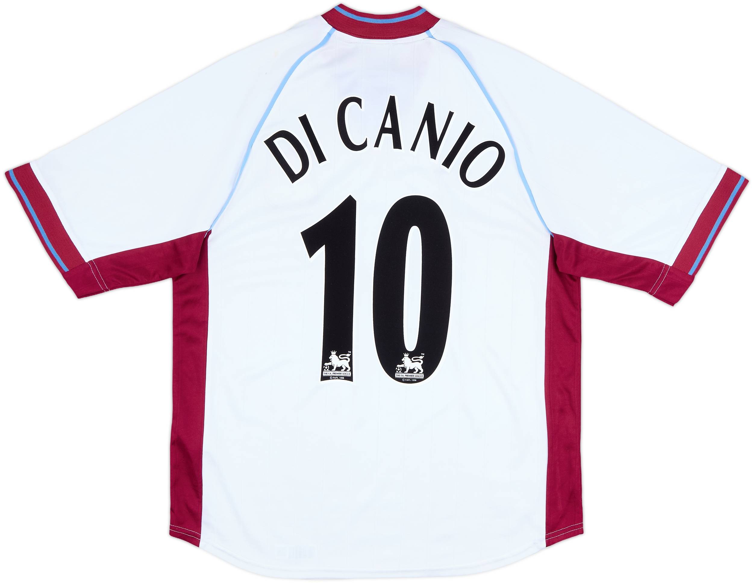 1998-99 West Ham Away Shirt Di Canio #10 - 7/10 - (L)