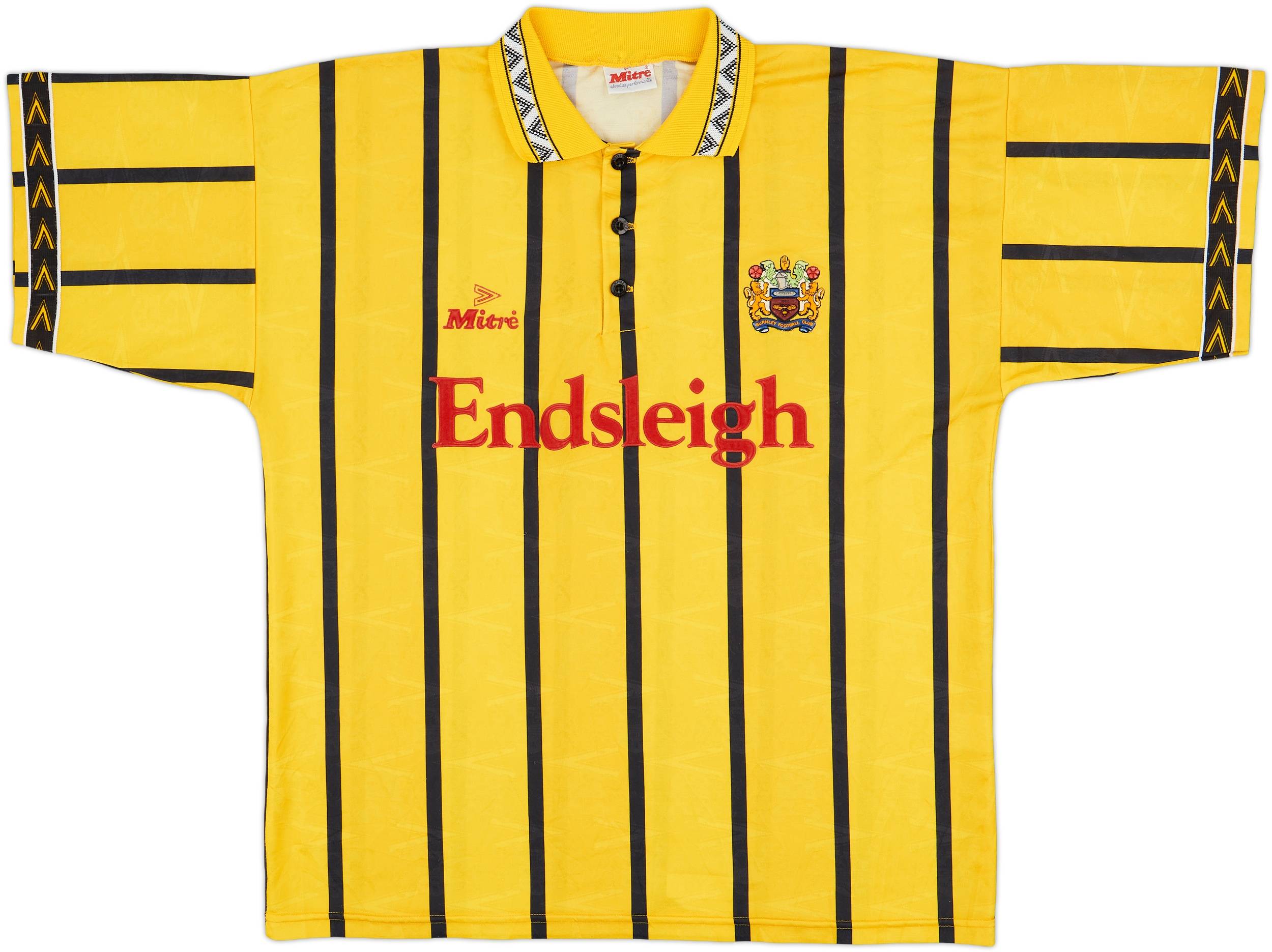 1993-95 Burnley Away Shirt - 8/10 - (XL)