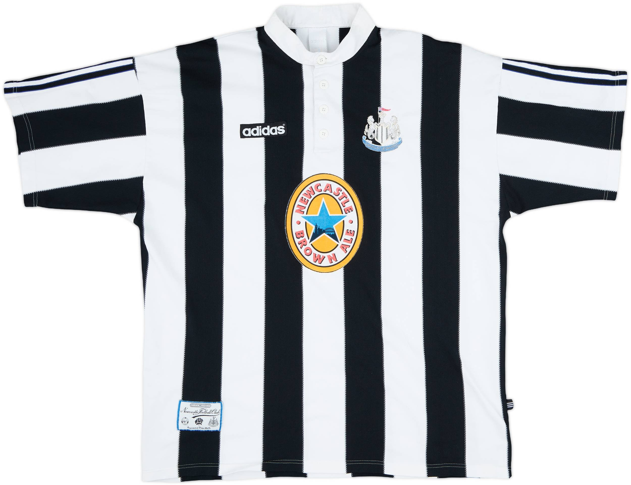 1995-97 Newcastle Home Shirt - 5/10 - (XXL)