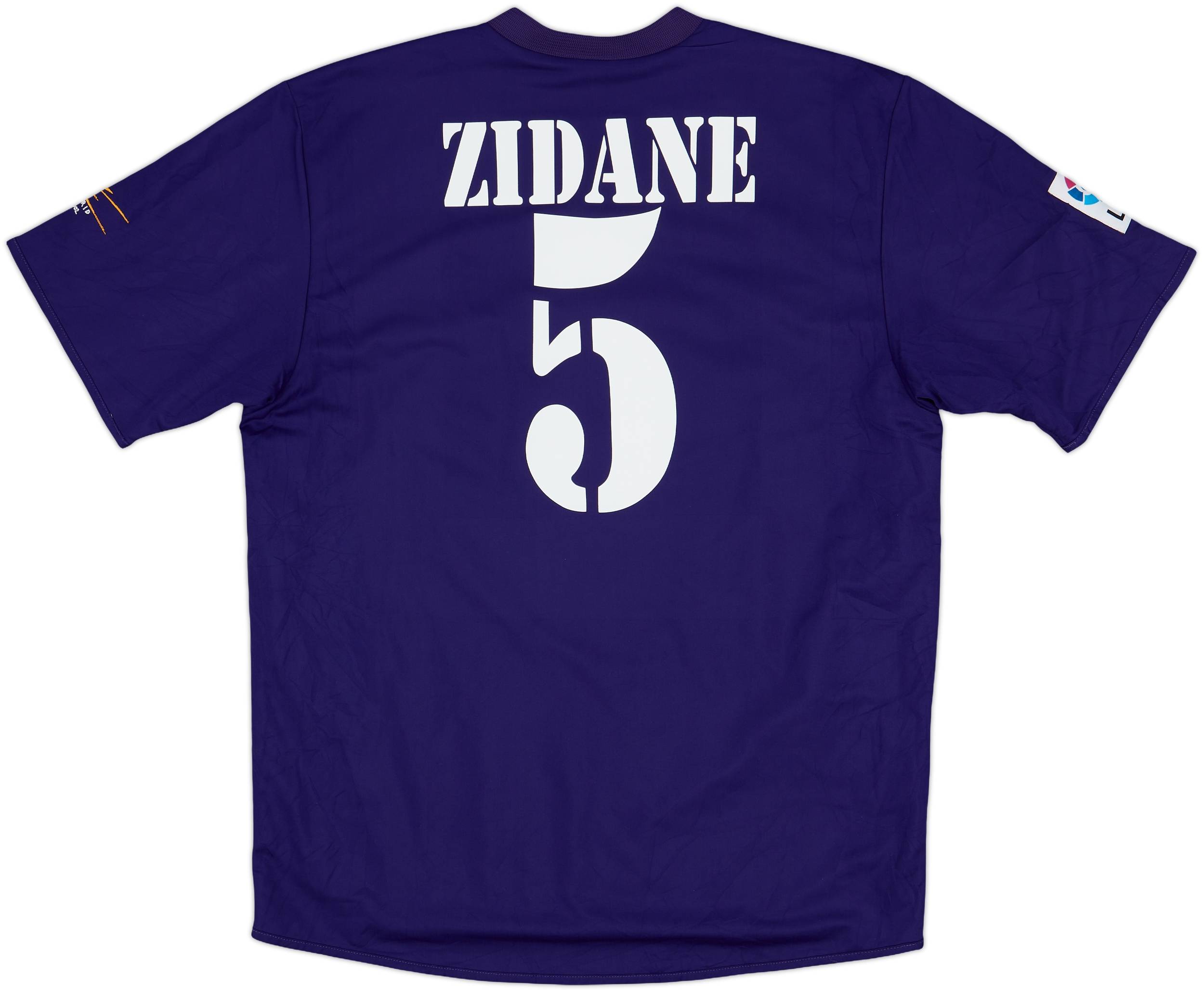 2001 Real Madrid Third Shirt Zidane #5 - 9/10 - (L)
