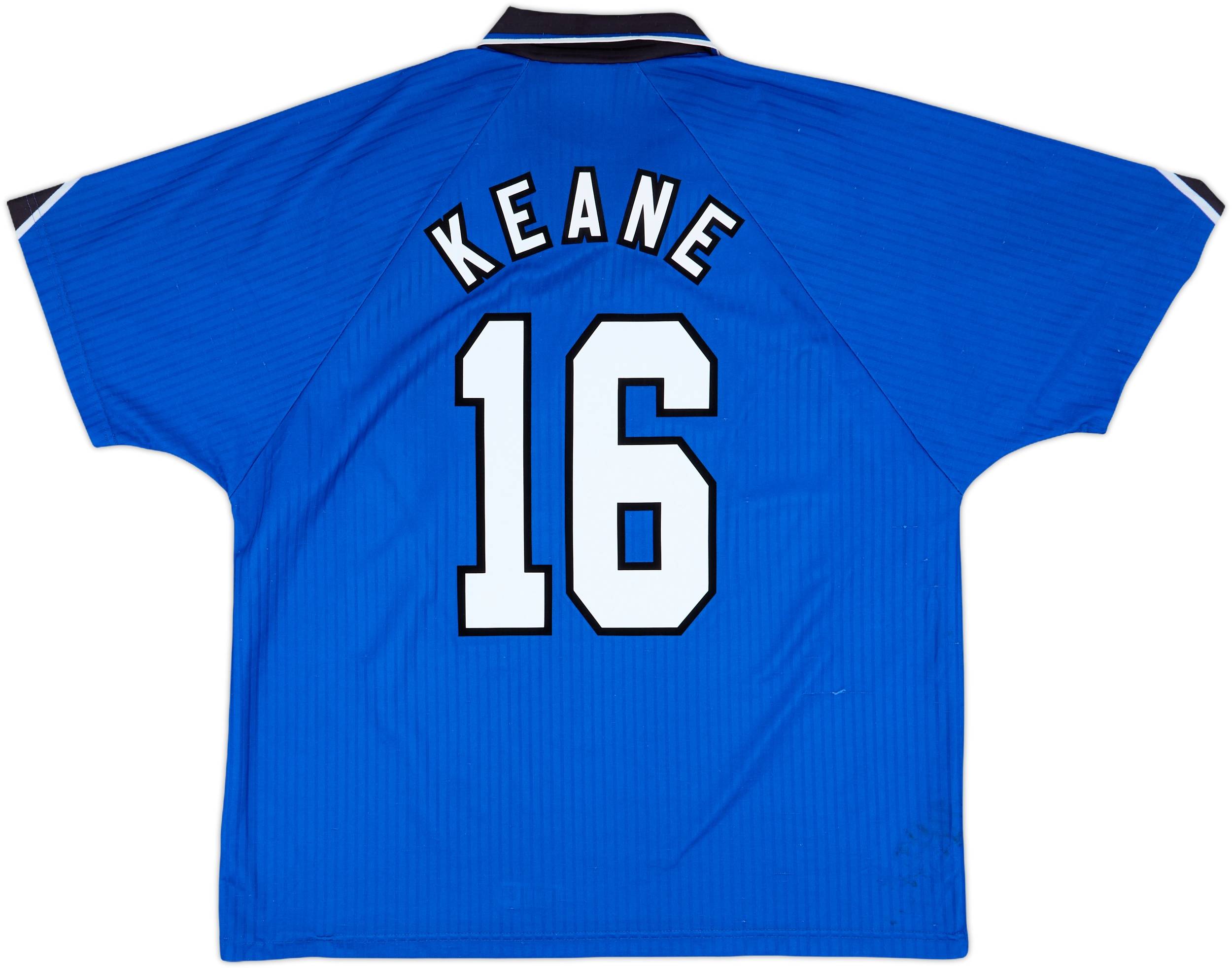 1996-98 Manchester United Third Shirt Keane #16 - 8/10 - (XXL)