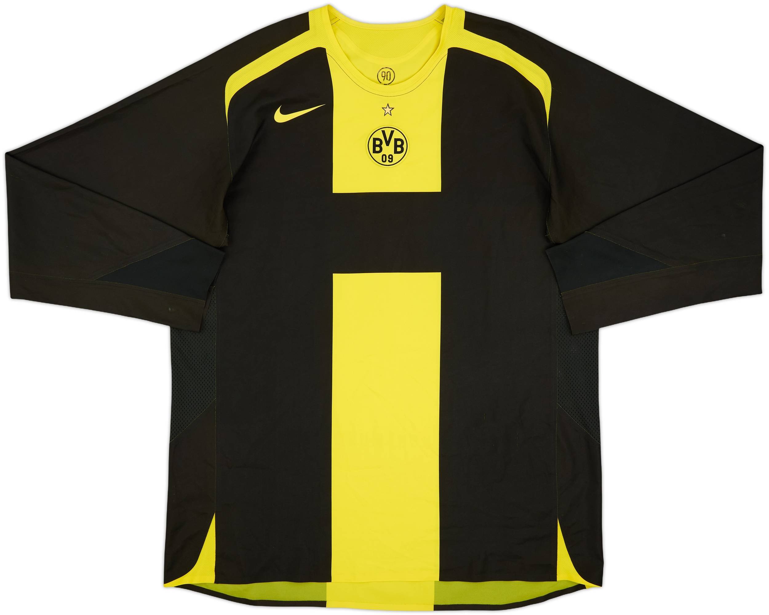 2005-06 Borussia Dortmund Player Issue Away L/S Shirt Rosicky #10