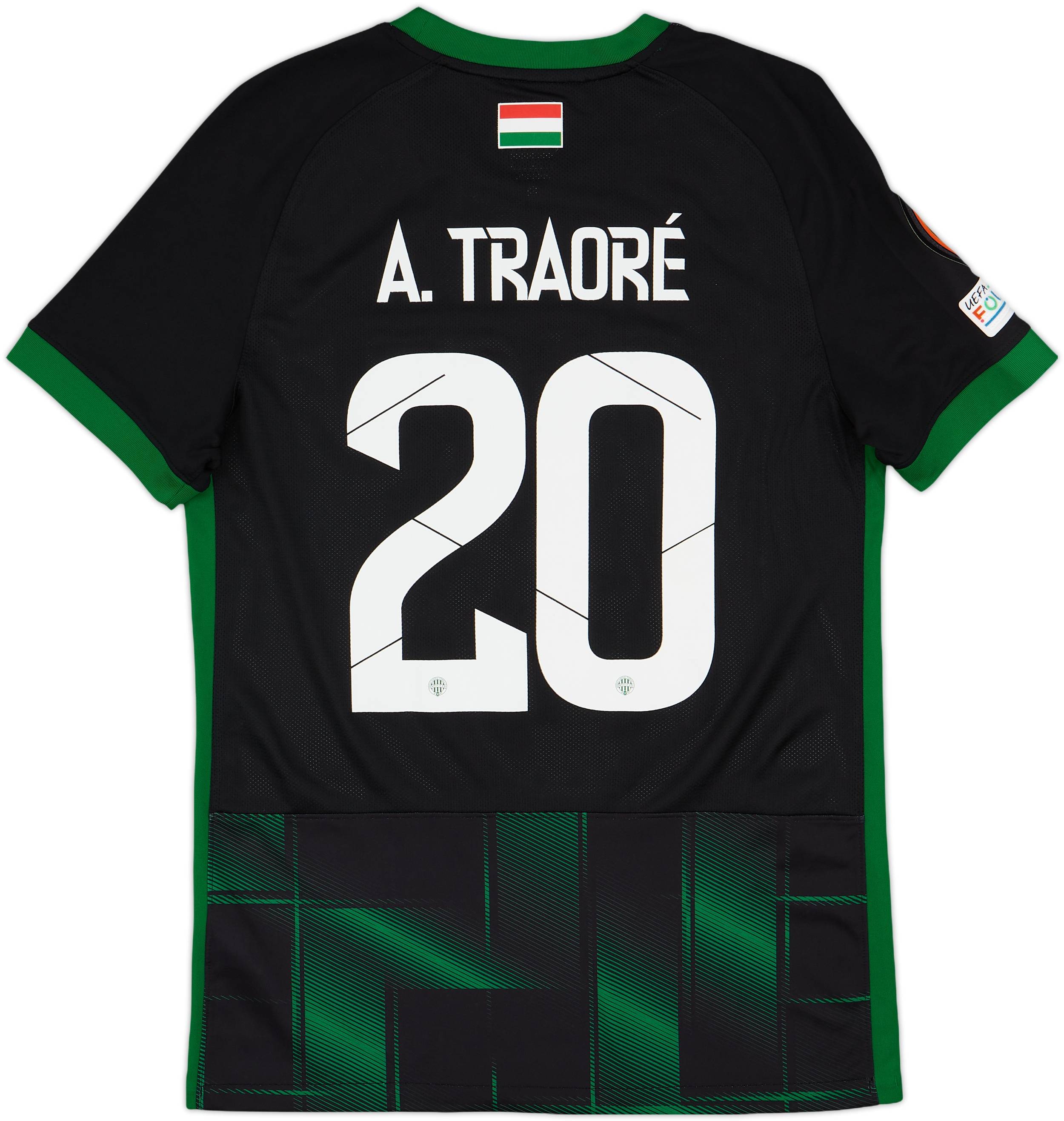 2022-23 Ferencvaros Away Shirt Traore #20 - 9/10 - (M)