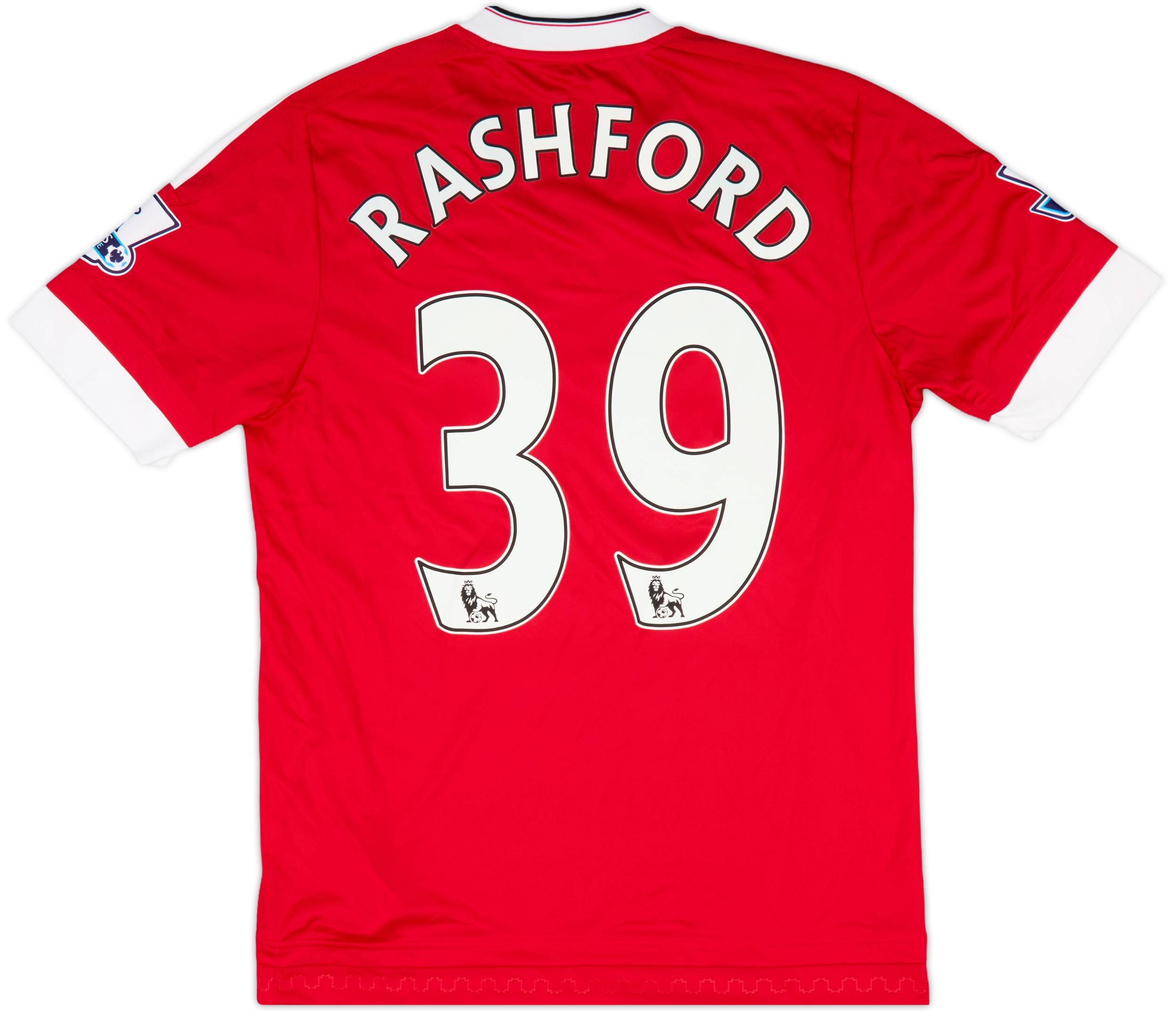 2015-16 Manchester United Home Shirt Rashford #39 - 9/10 - (M)