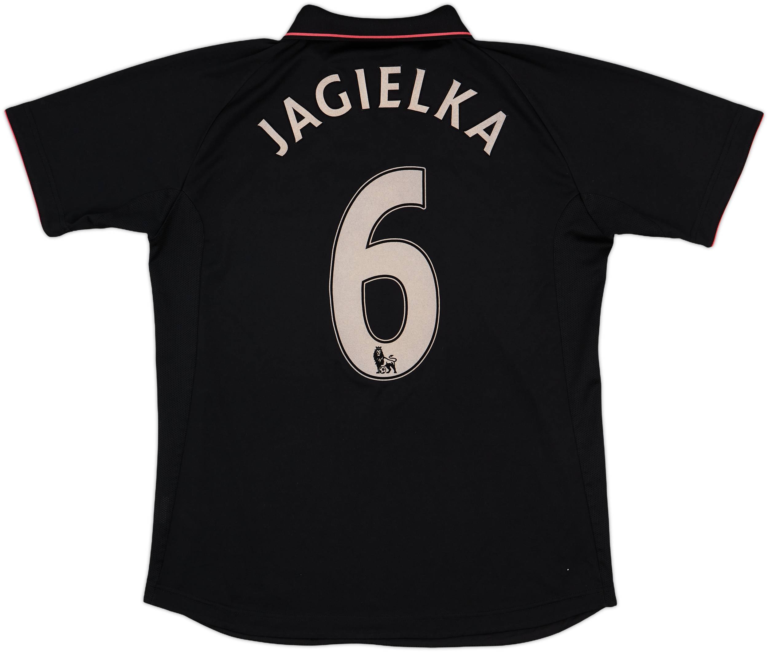 2009-10 Everton Away Shirt Jagielka #6 - 7/10 - (L)
