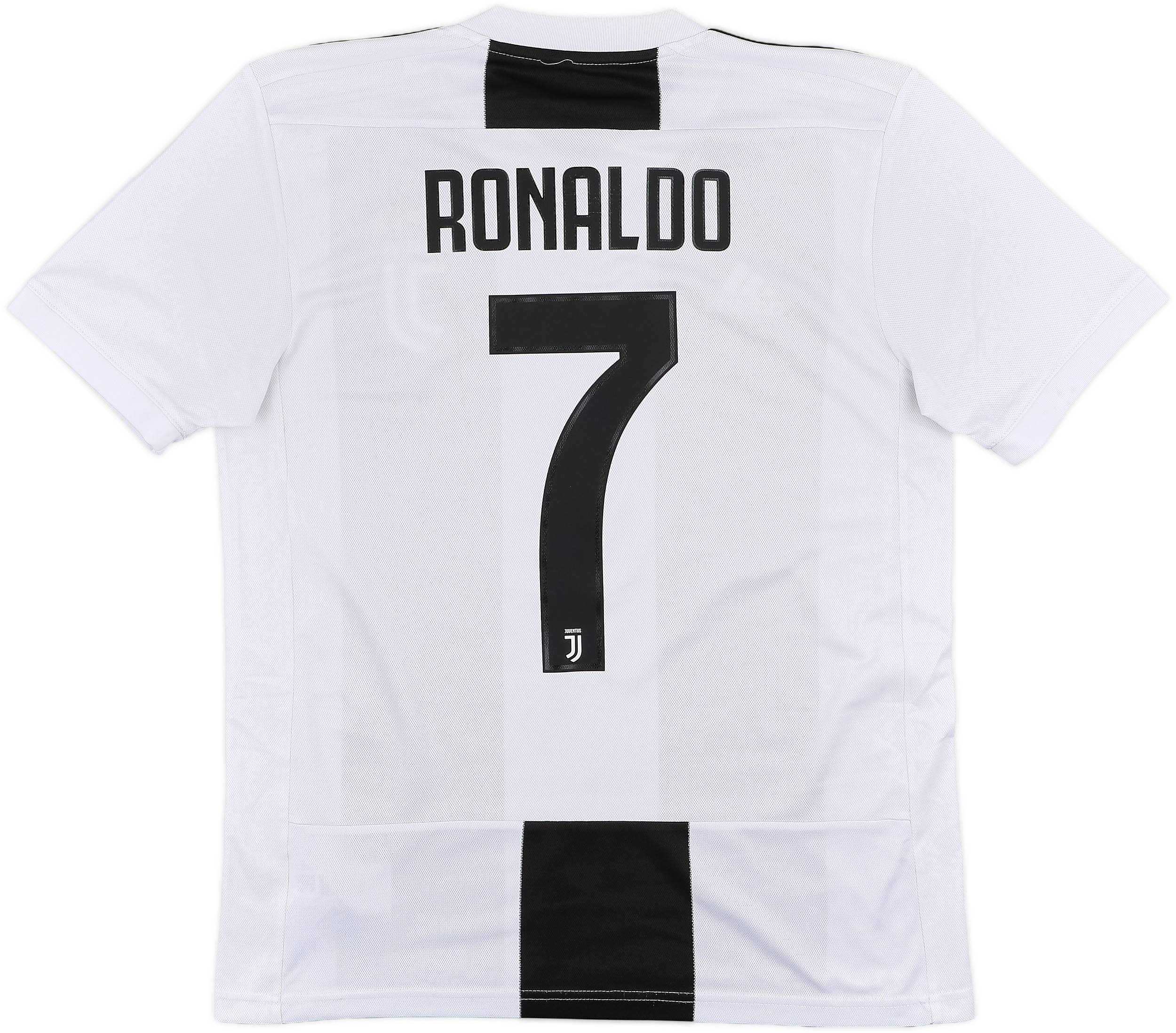 2018-19 Juventus Home Shirt Ronaldo #7 - 8/10 - (S)