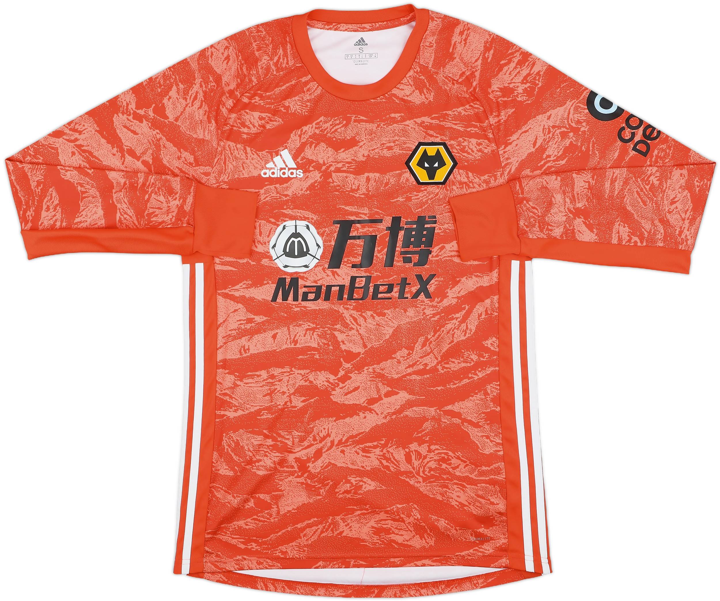 2019-20 Wolves GK Shirt - 9/10 - (S)