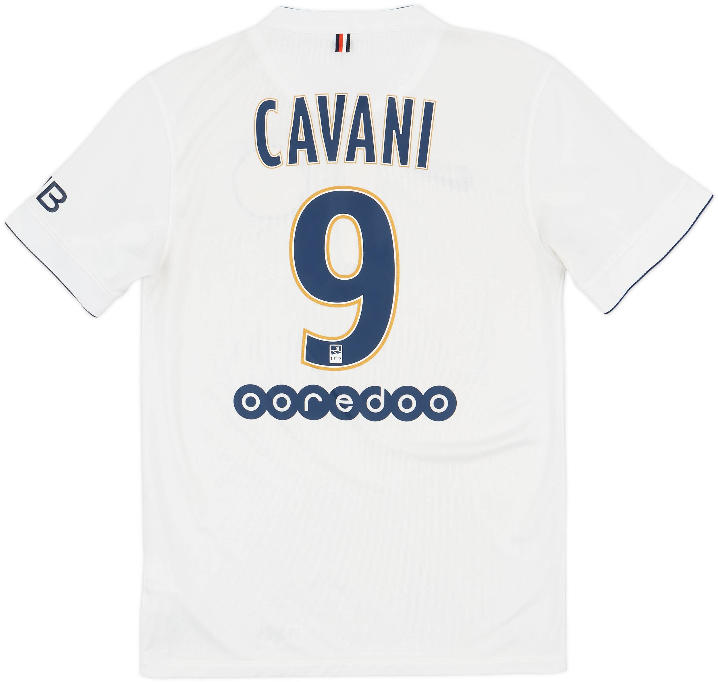 2014-15 Paris Saint-Germain Away Shirt Cavani #9 -7/10 - (S)