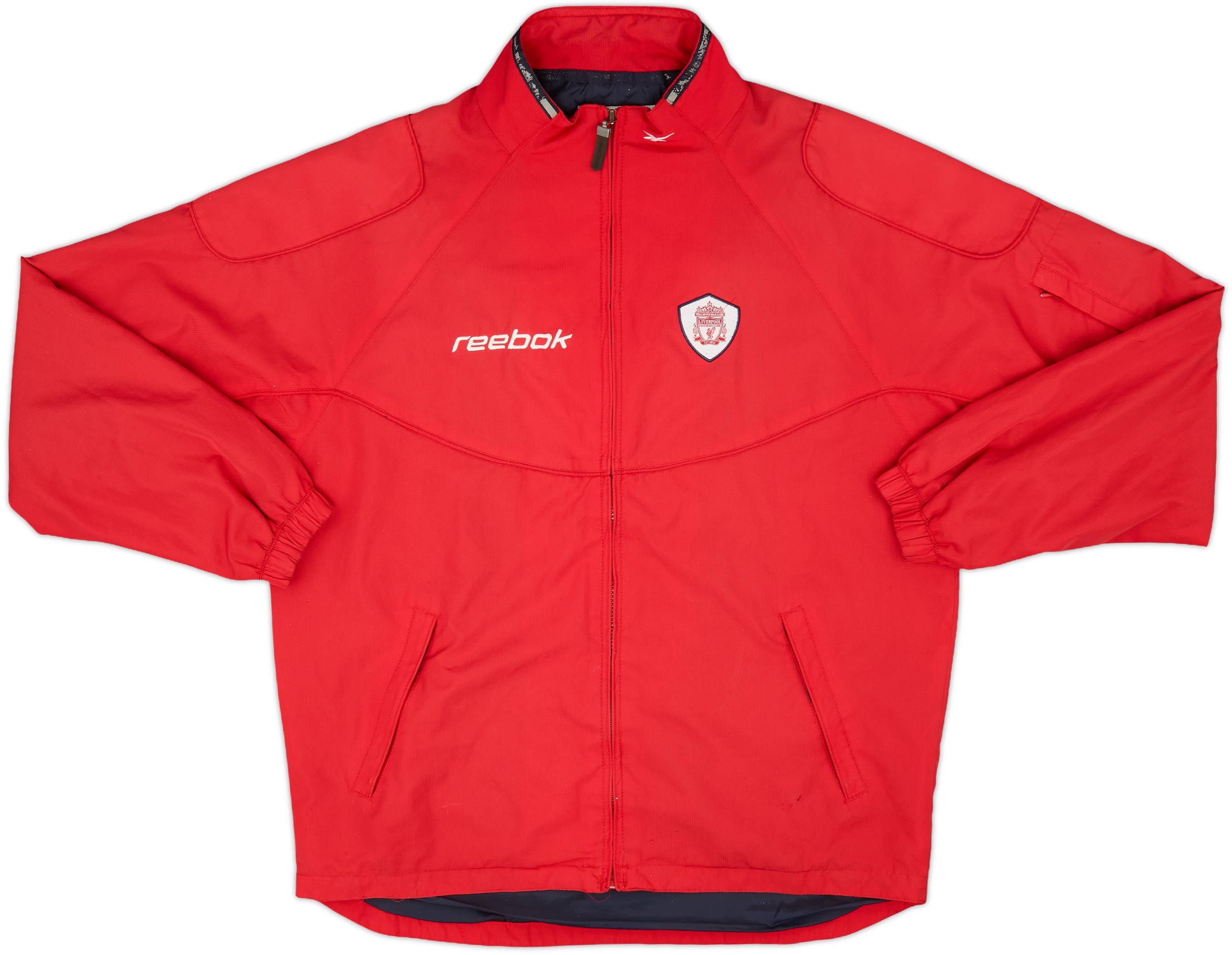 2001-02 Liverpool Reebok Track Jacket - 5/10 - (L)