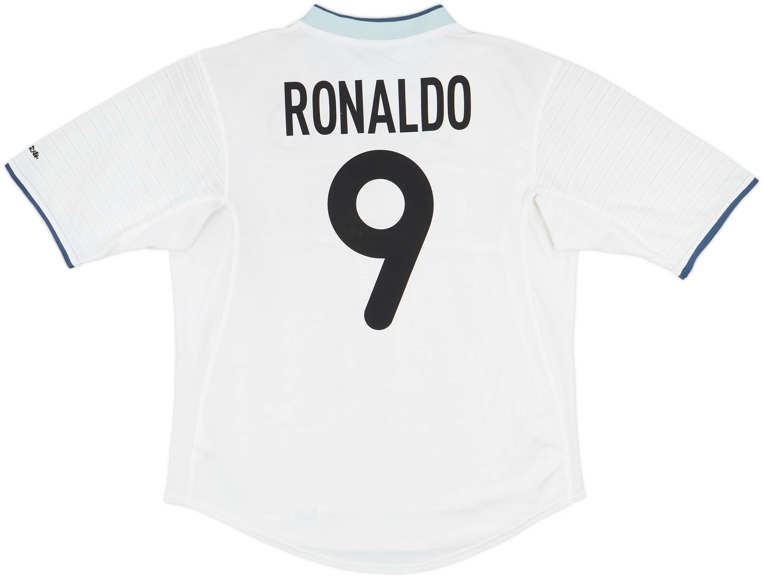 2000-01 Inter Milan Away Shirt Ronaldo #9 - 7/10 - (L)