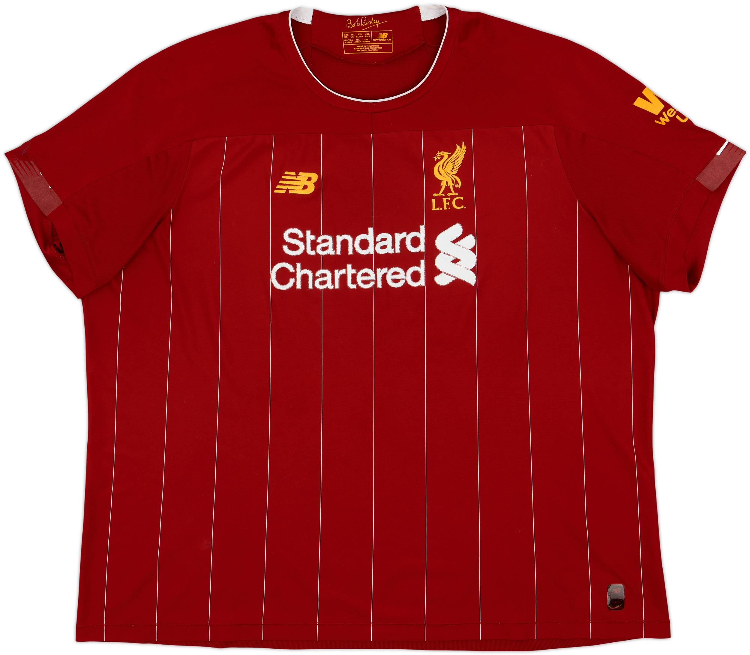 2019-20 Liverpool Home Shirt - 5/10 - (3XL)