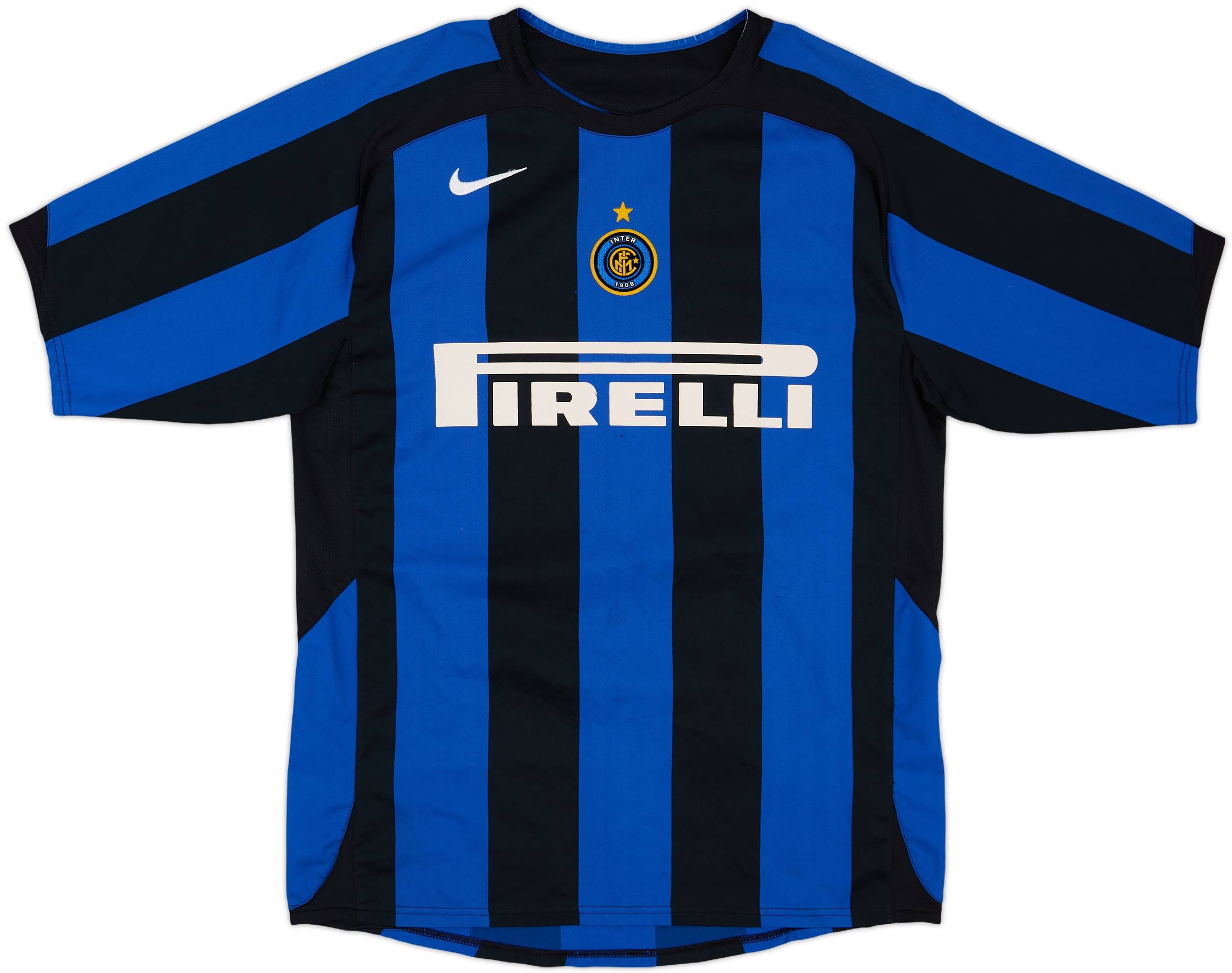 Inter インテル 2005/2006 ホーム ユニフォーム　レア 2005-06 Inter Milan Home Shirt - 5/10 - (M)
