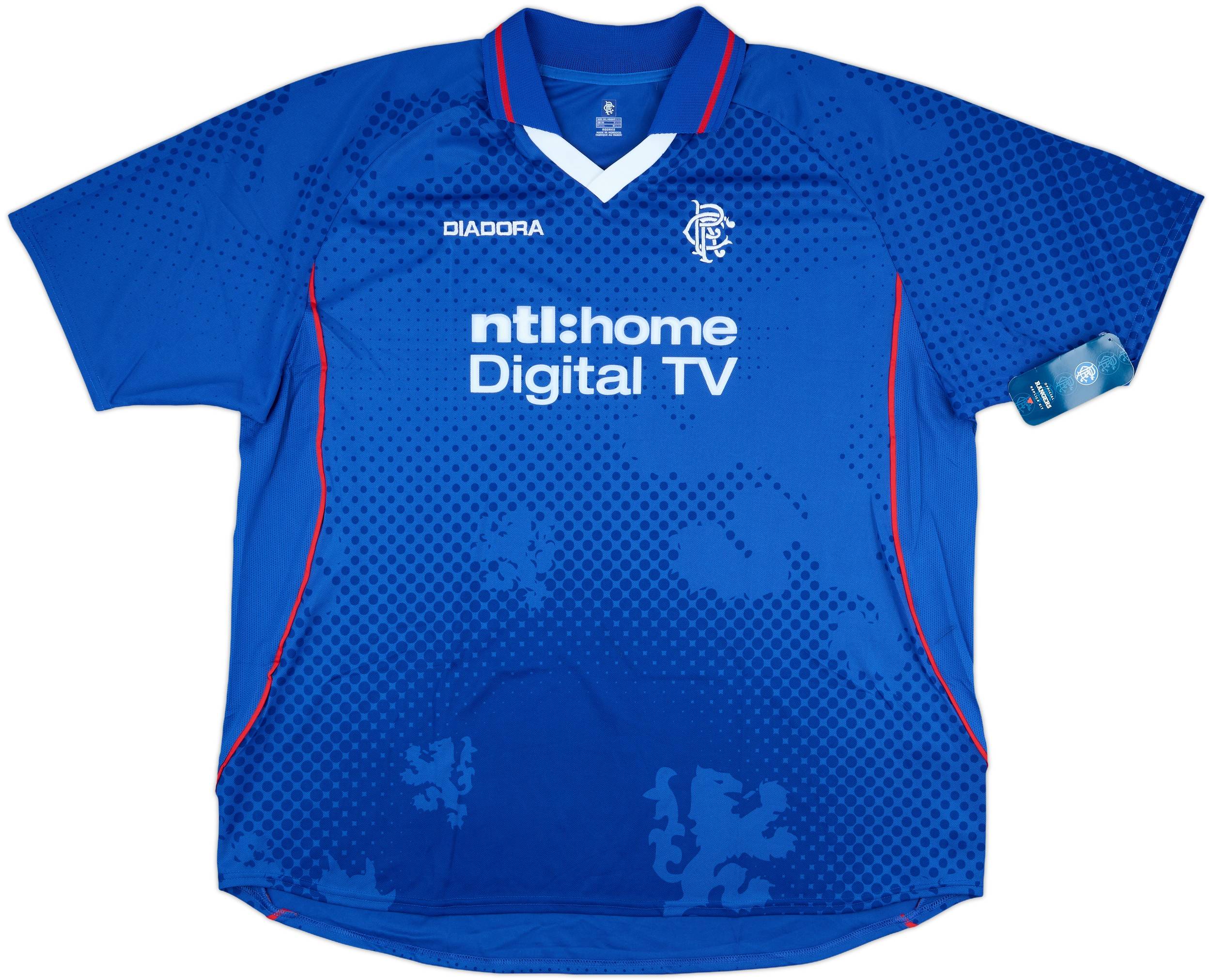 2002-03 Rangers Home Shirt (3XL)