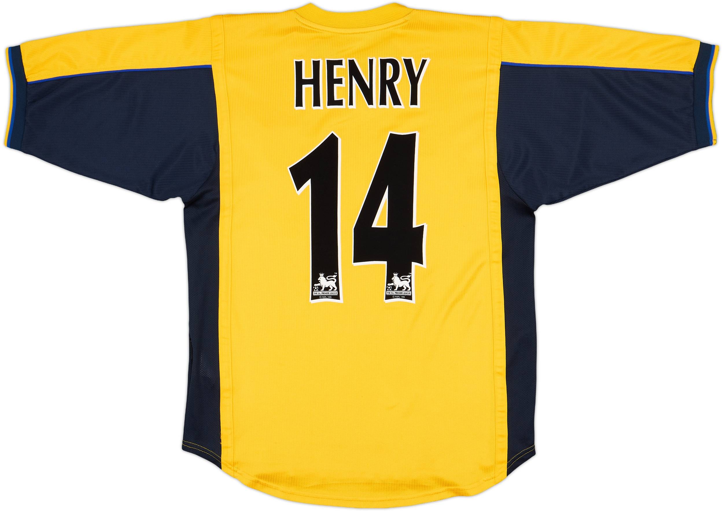 1999-01 Arsenal Away Shirt Henry #14 - 9/10 - (M)