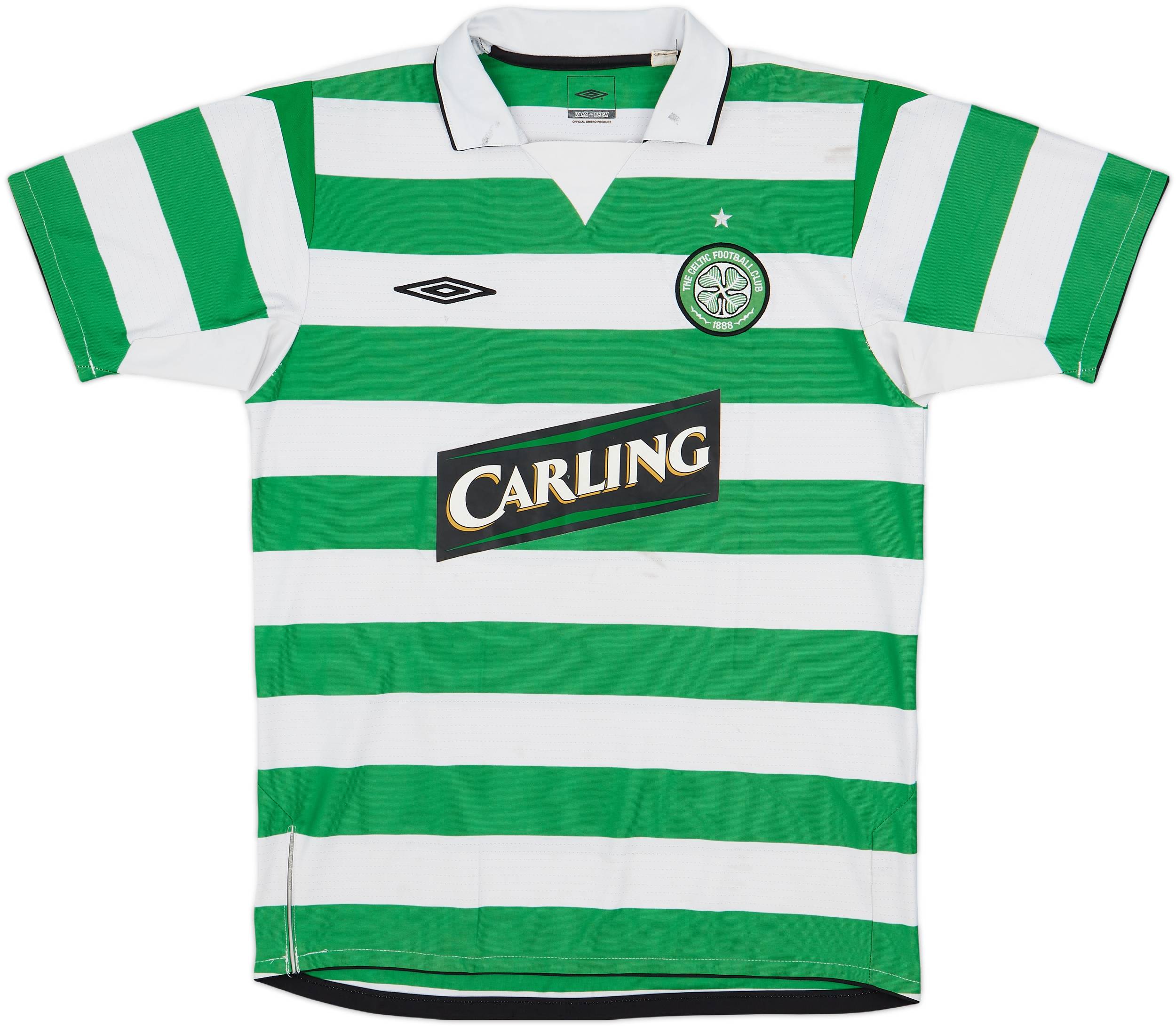 UMBRO celtic uniform 2004 セルティック ユニフォーム 2004-05 Celtic Home Shirt - 5/10 - (M)