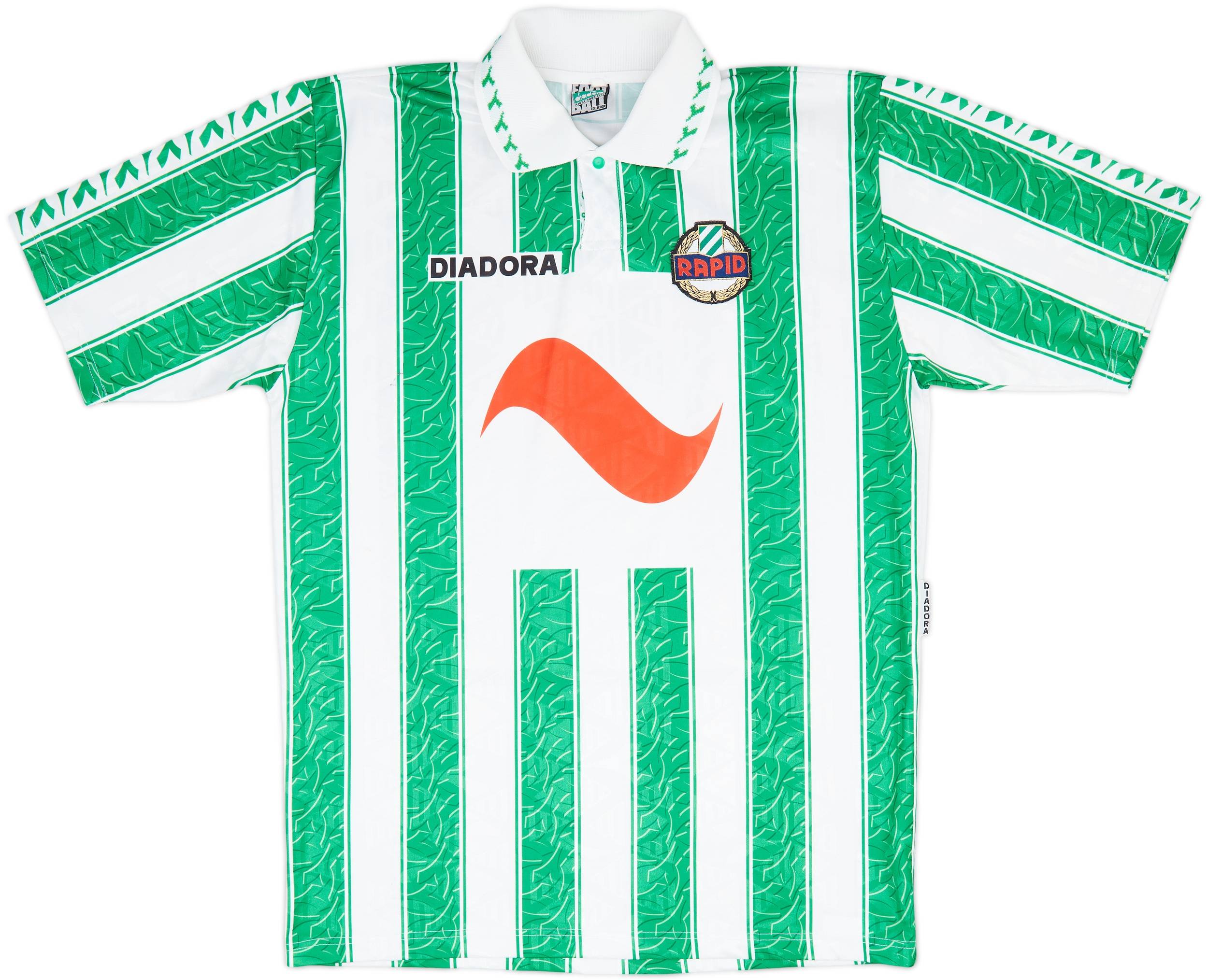 1996-98 Rapid Vienna Home Shirt - 8/10 - (XL)