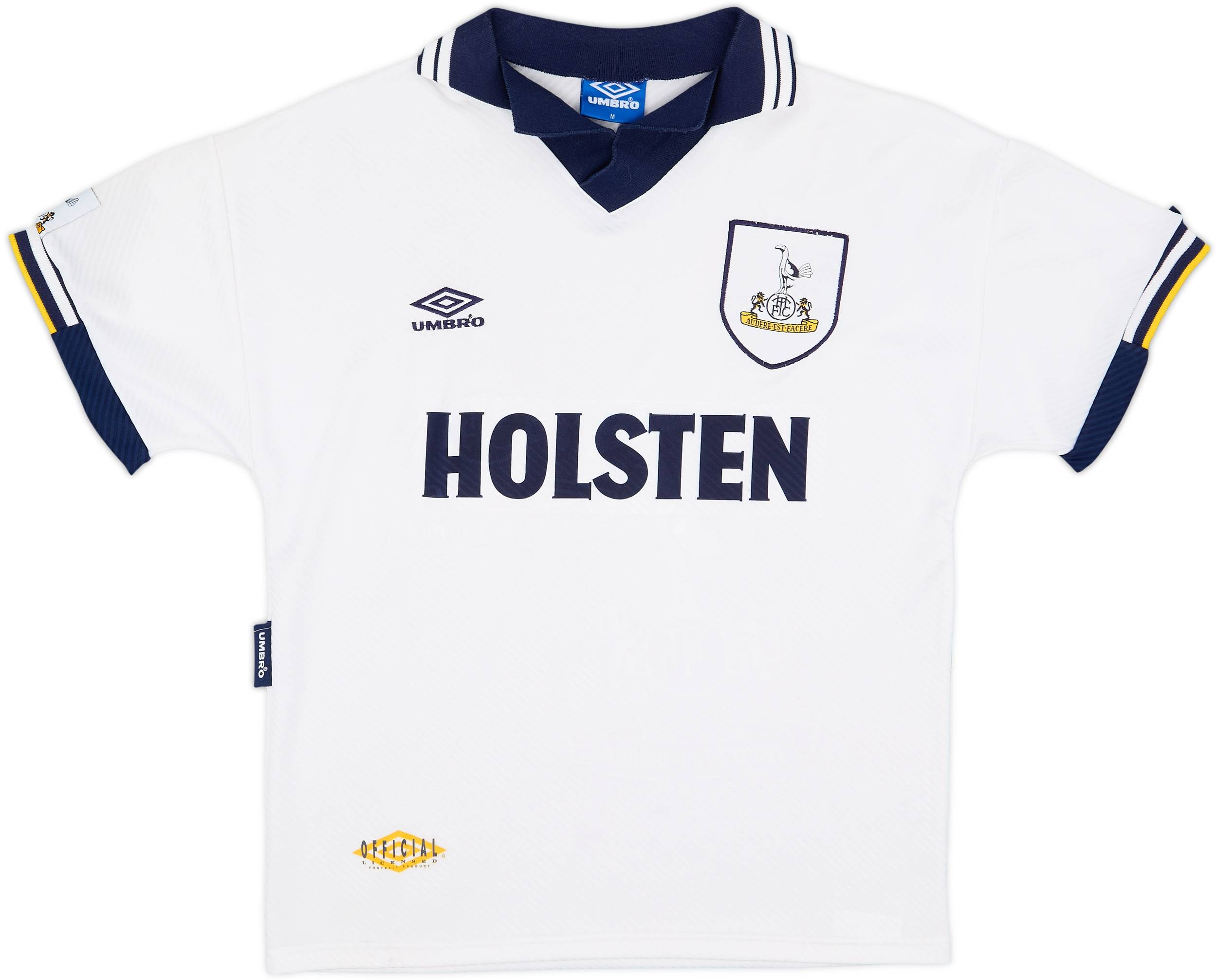 1993-95 Tottenham Home Shirt - 5/10 - (M)