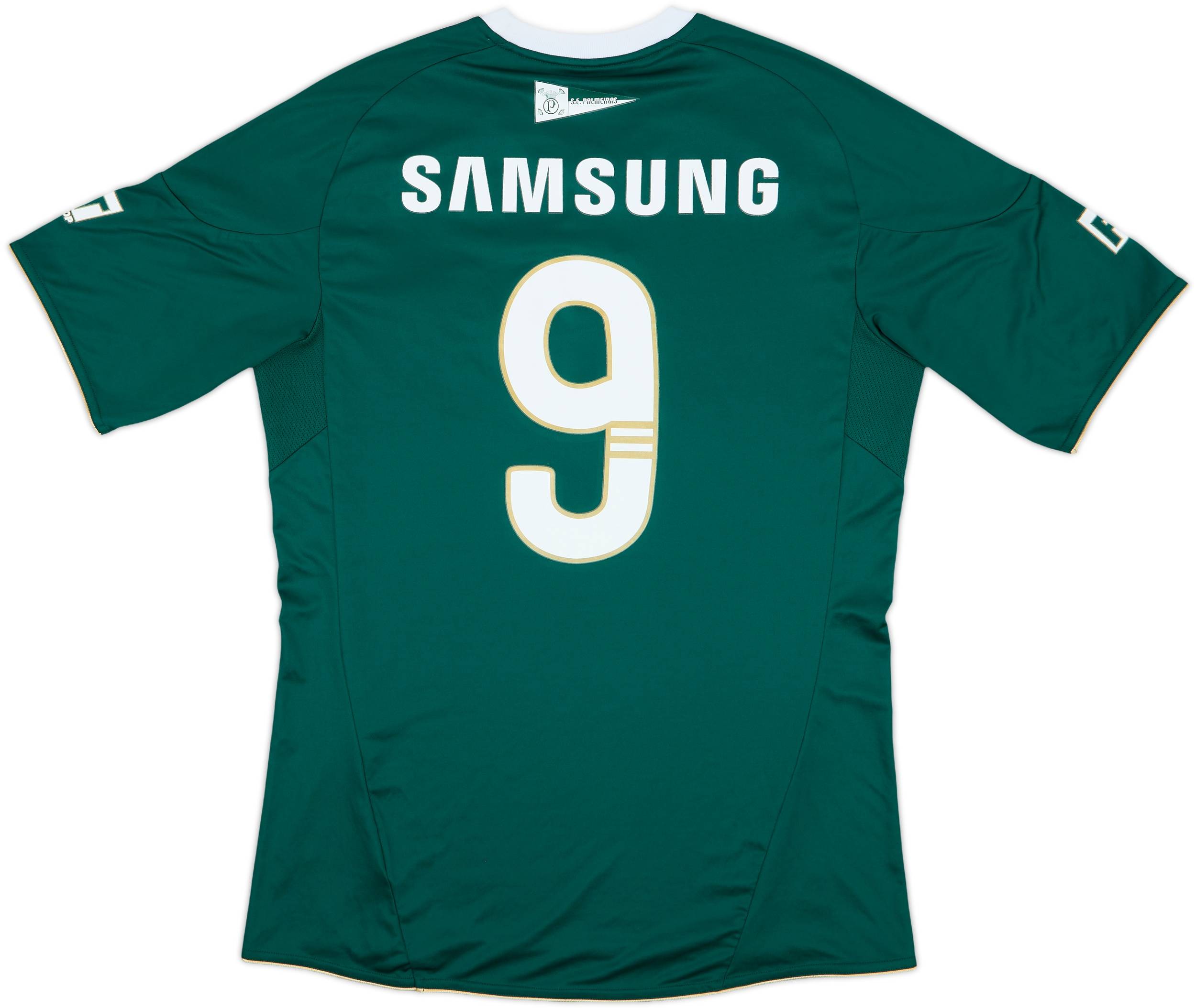 2010-11 Palmeiras Home Shirt #9 - 9/10 - (M)