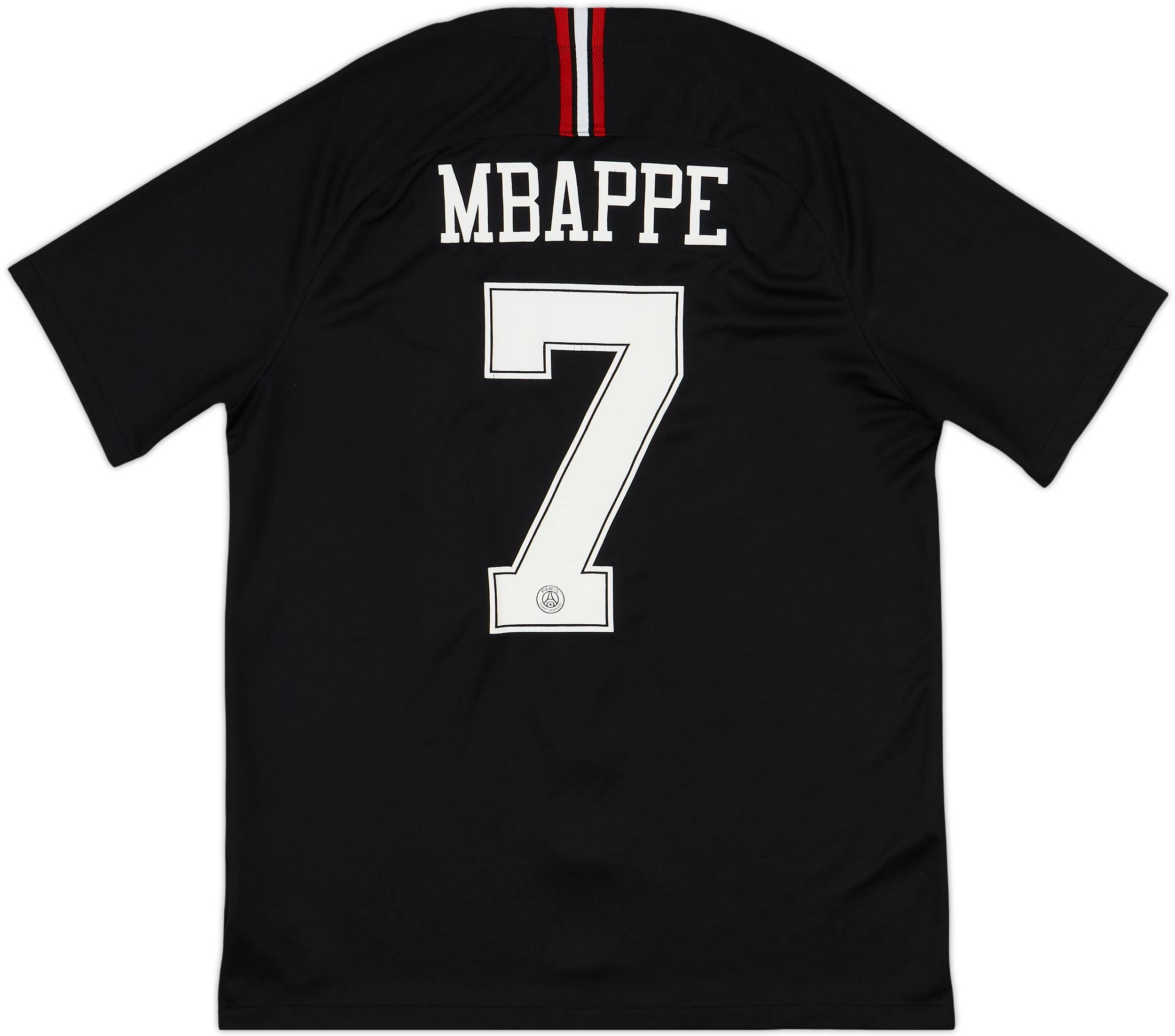 2018-19 Paris Saint-Germain Home Shirt Mbappe #7 - 8/10 - (S)