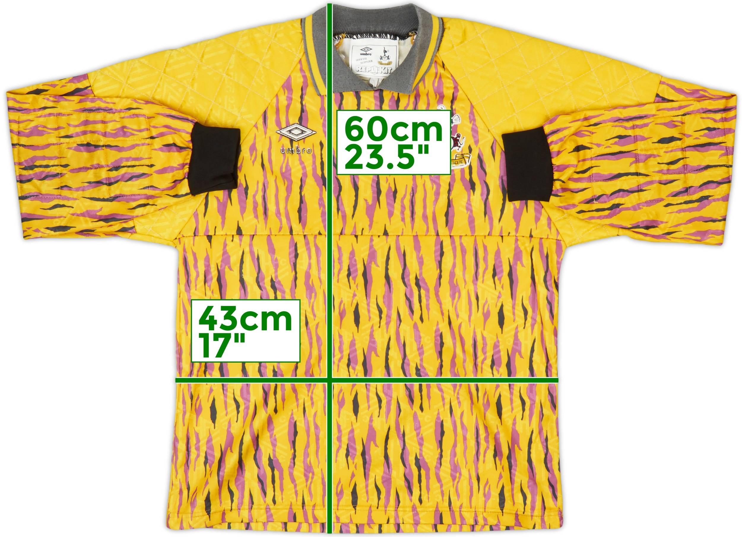 1991-93 Tottenham GK Shirt #1 - 5/10 - (L.Boys)